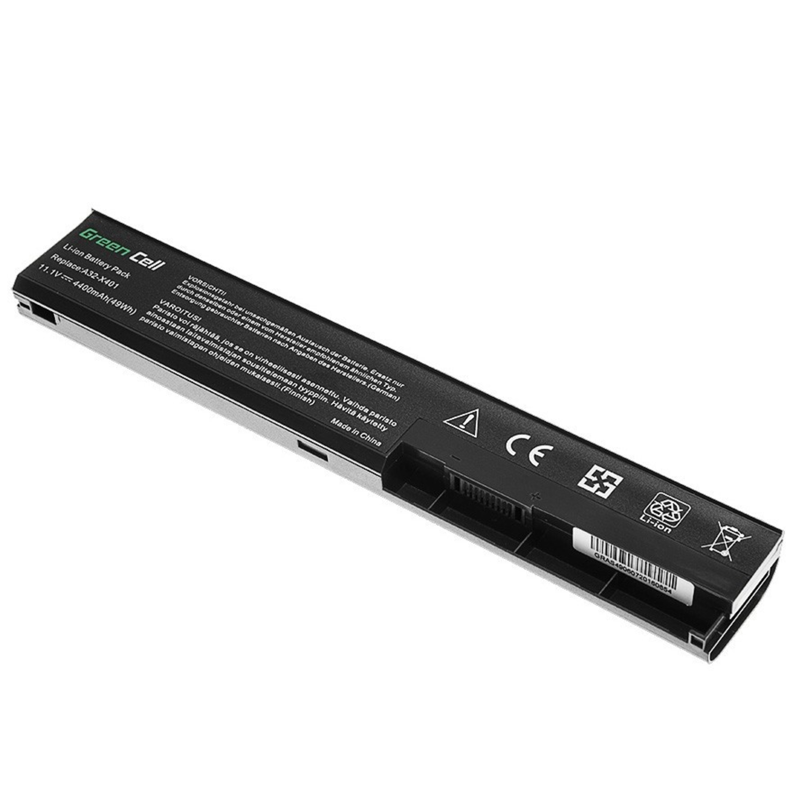 Greencell Laptop Battery for Asus X301 X301A X401 X501 11.1V 4400mAh