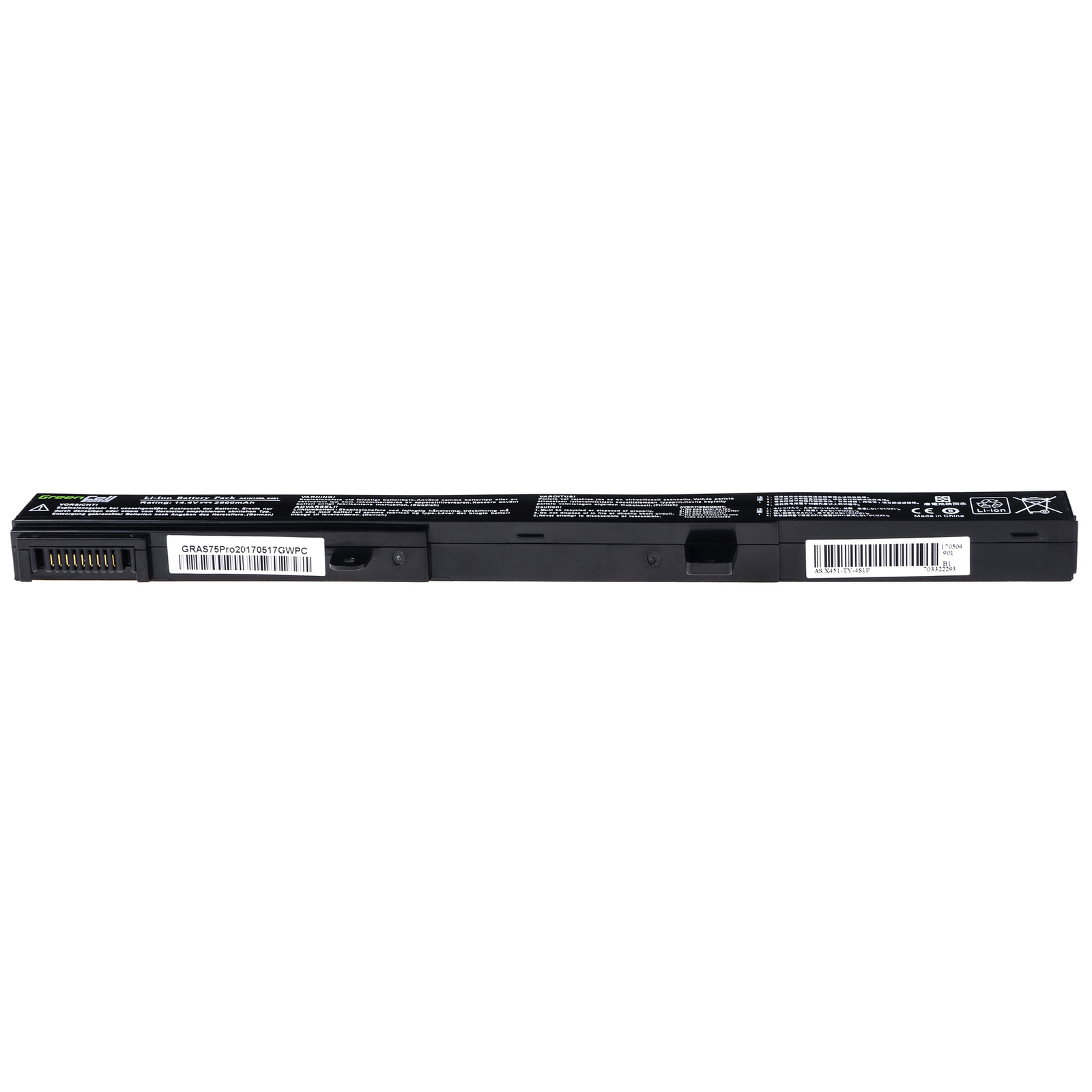 Greencell PRO Laptop Battery for Asus 550 750 11.4V 2600mAh