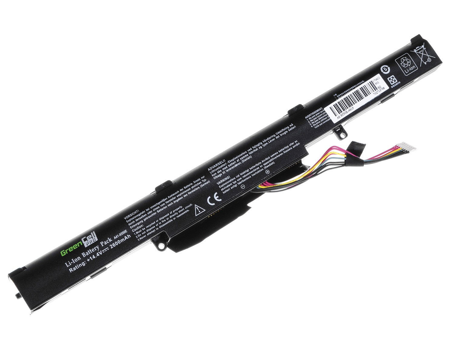 Greencell PRO Laptop Battery for Asus 550 750 11.4V 2600mAh