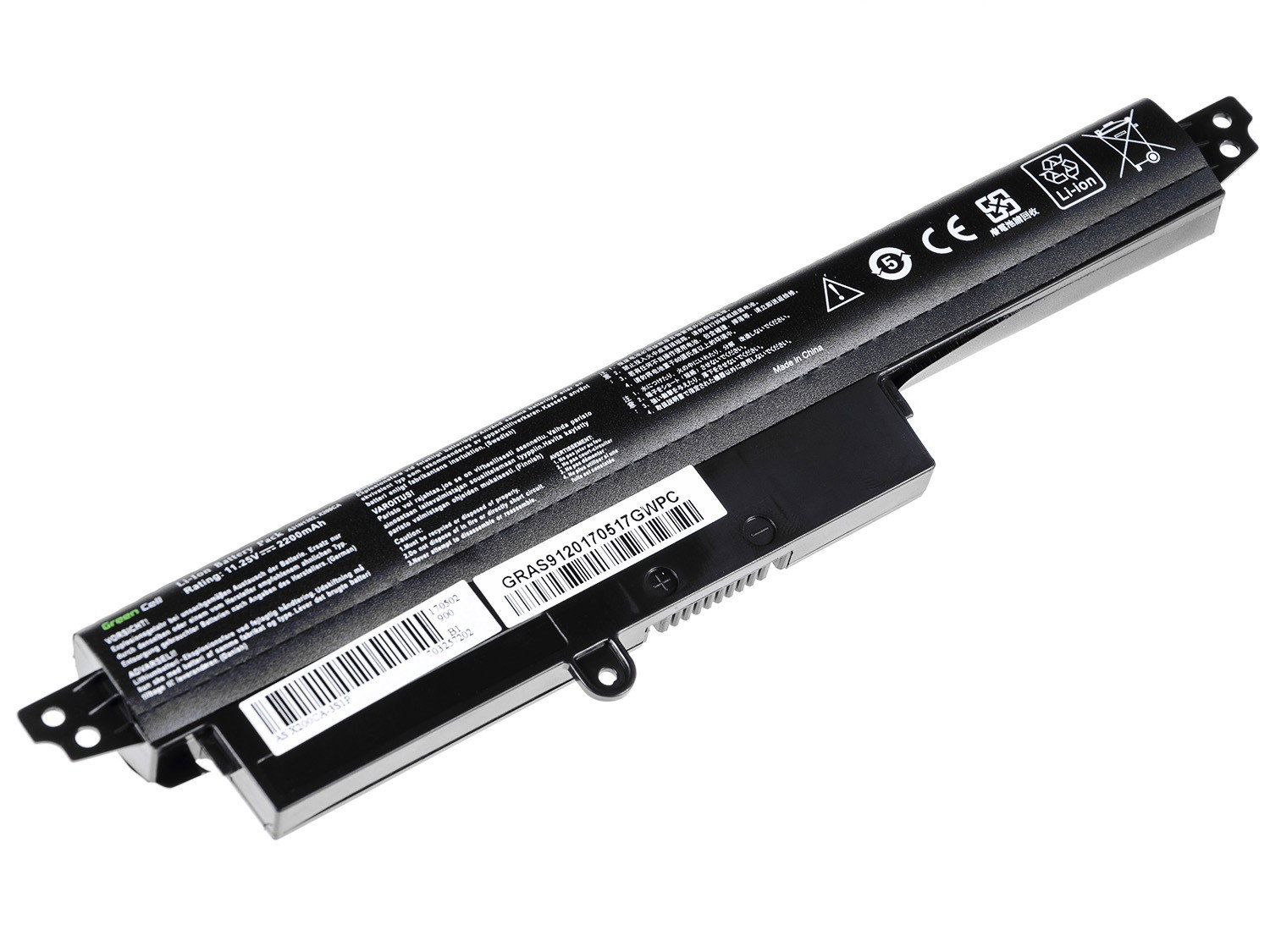 Greencell Laptop Battery for Asus X200 X200C X200CA X200L X200LA 11.25V 2200mAh