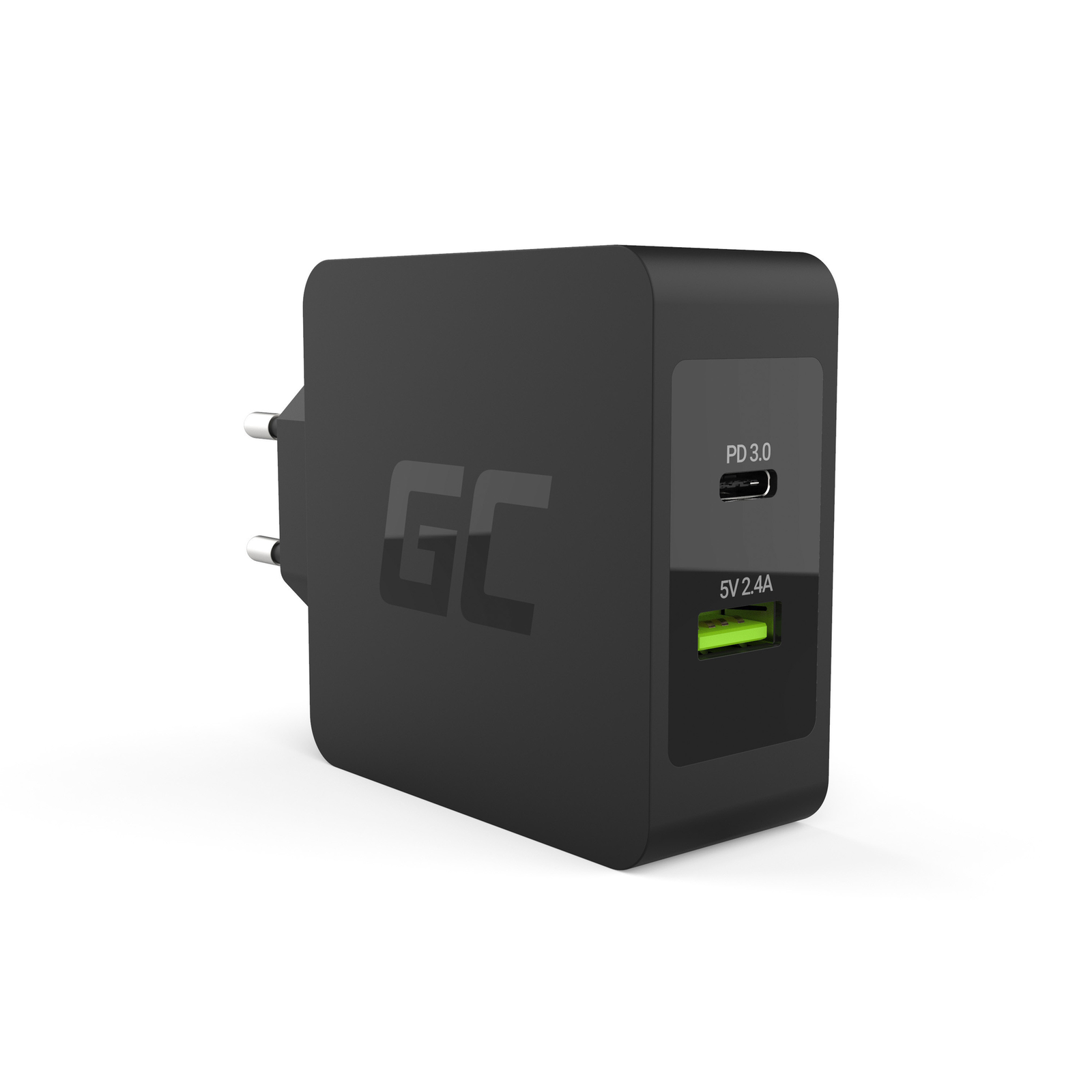 Greencell USB-C Charger with 200cm USB-C Cable Power Delivery 45W