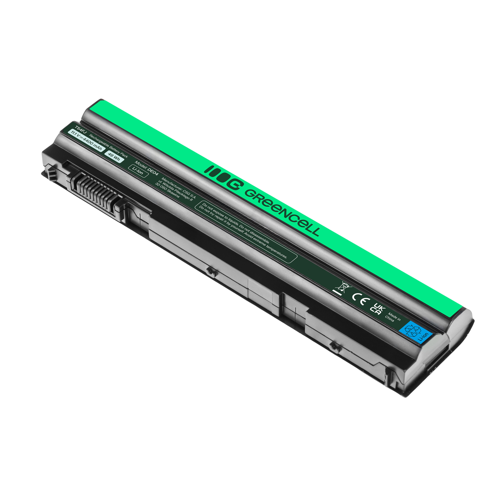 Greencell Laptop Battery for Dell Latitude E5520 E6530 11.1V 4400mAh
