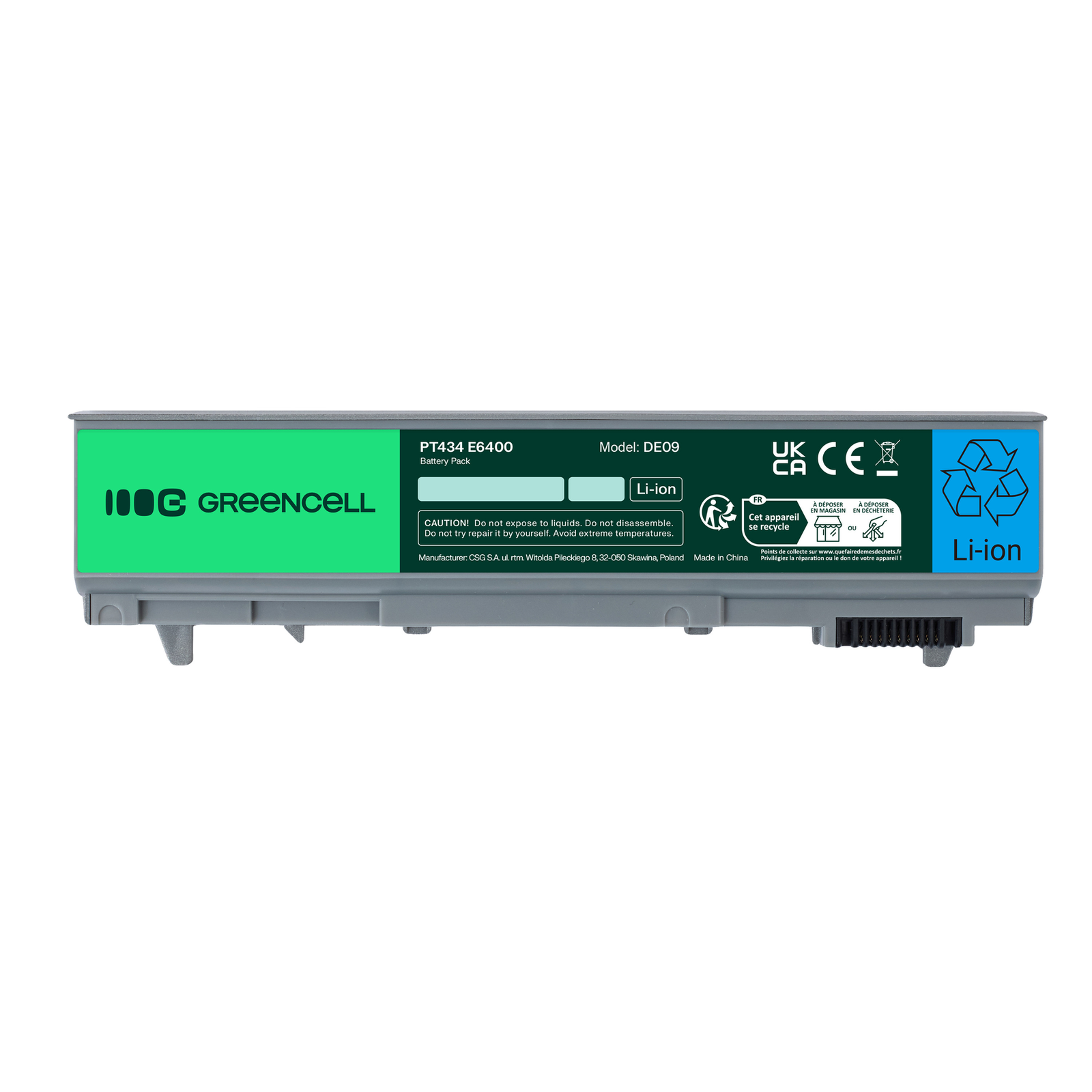 Greencell Laptop Battery for Dell Latitude E6400 E6510 11.1V 4400mAh