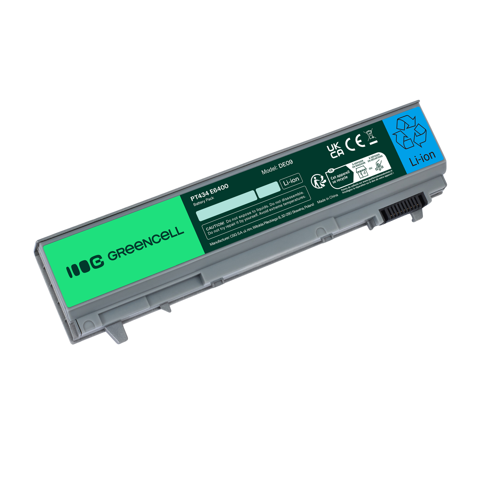 Greencell Laptop Battery for Dell Latitude E6400 E6510 11.1V 4400mAh