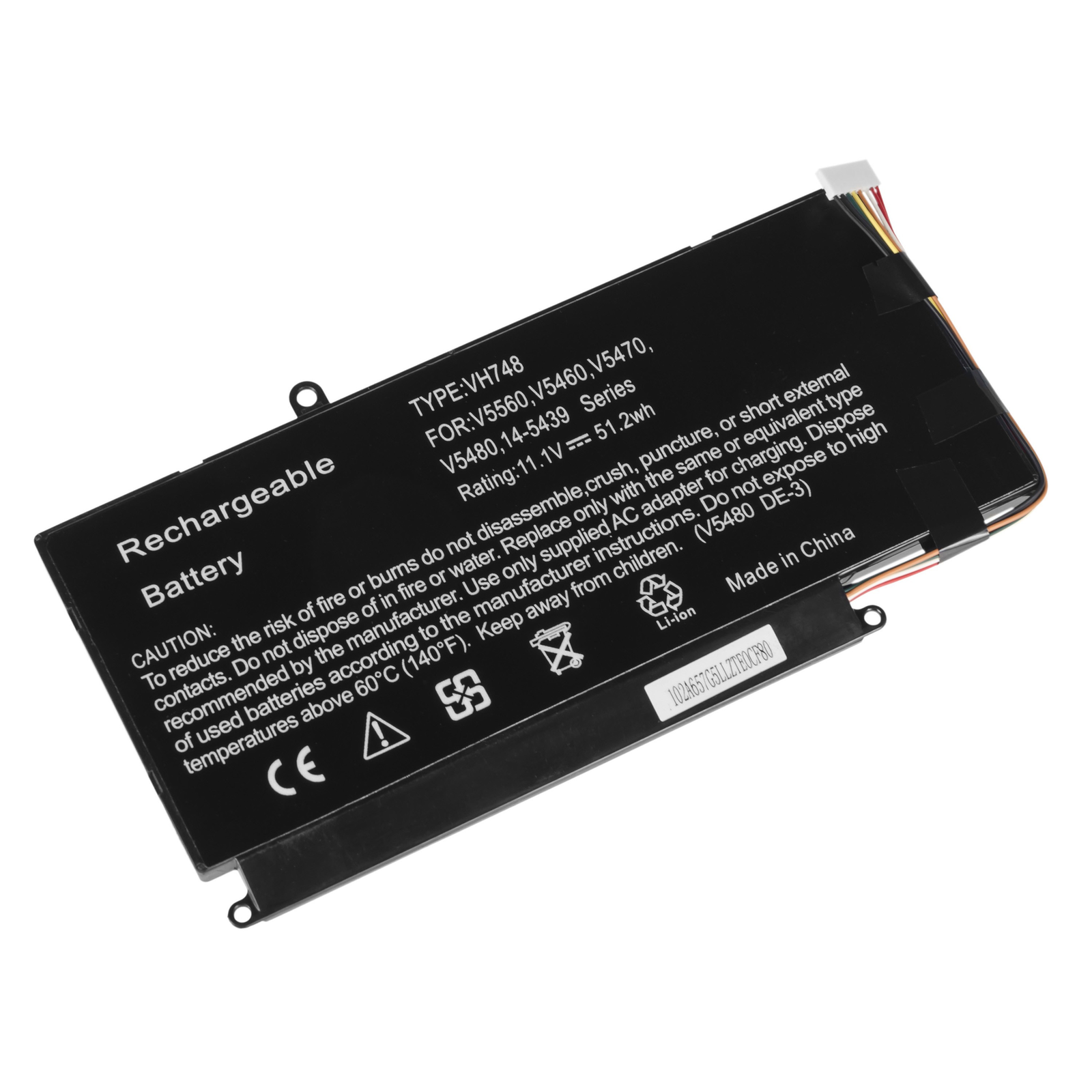 Greencell Laptop Battery for Dell Vostro 5460 5470 5480 5560 11.1V 4500mAh