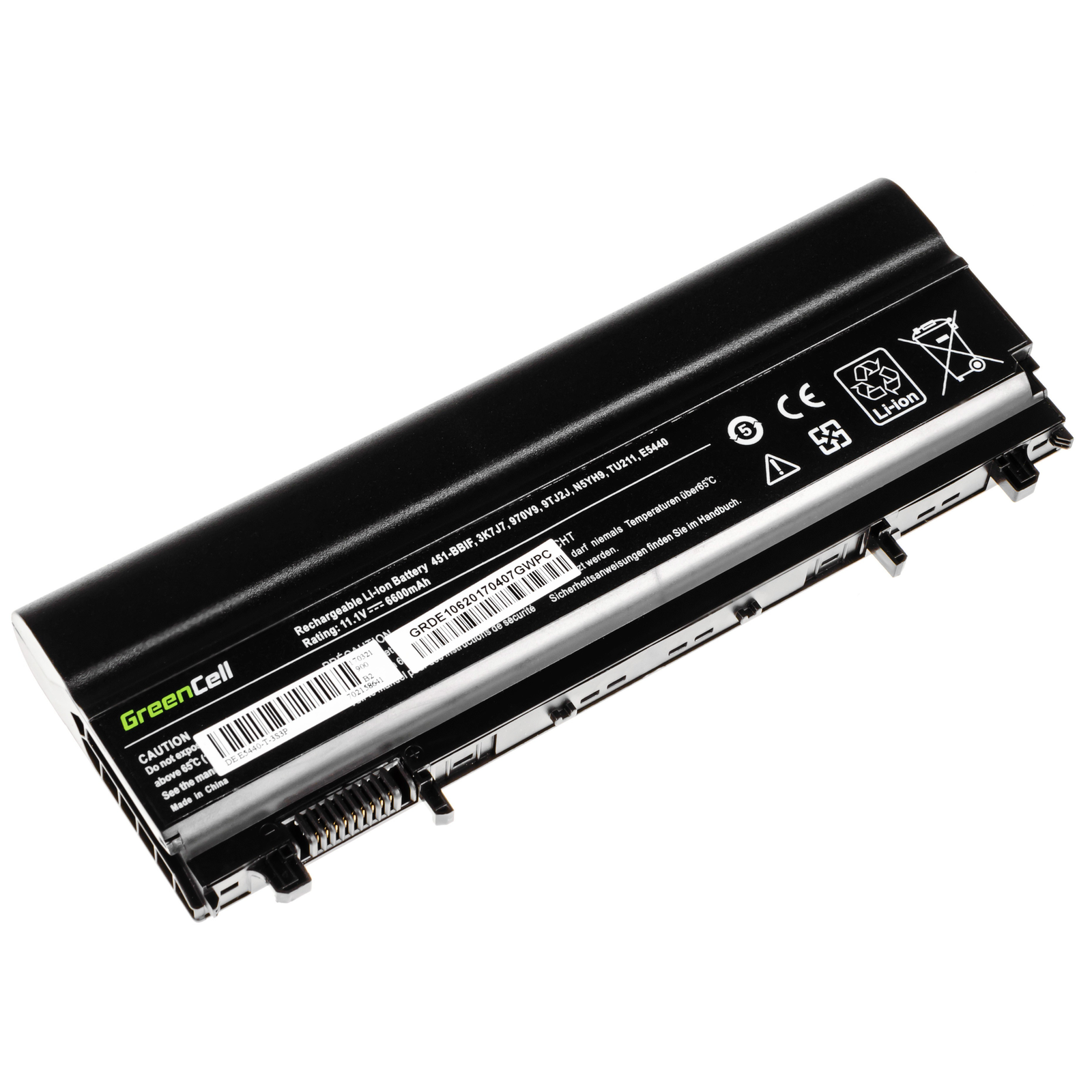 Greencell Laptop Battery for Dell Latitude E5440 E5540 P44G 11.1V 6600mAh