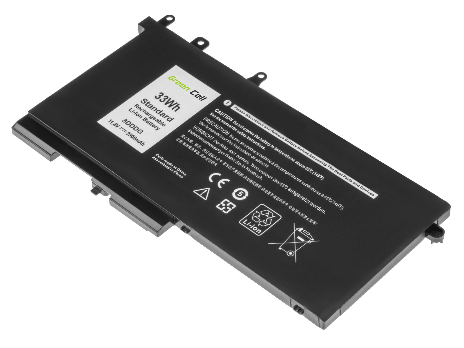 Greencell Laptop Battery 3DDDG for Dell Latitude 5280 5590 2900mAh