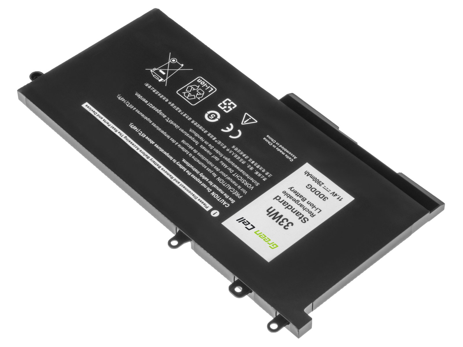Greencell Laptop Battery 3DDDG for Dell Latitude 5280 5590 2900mAh