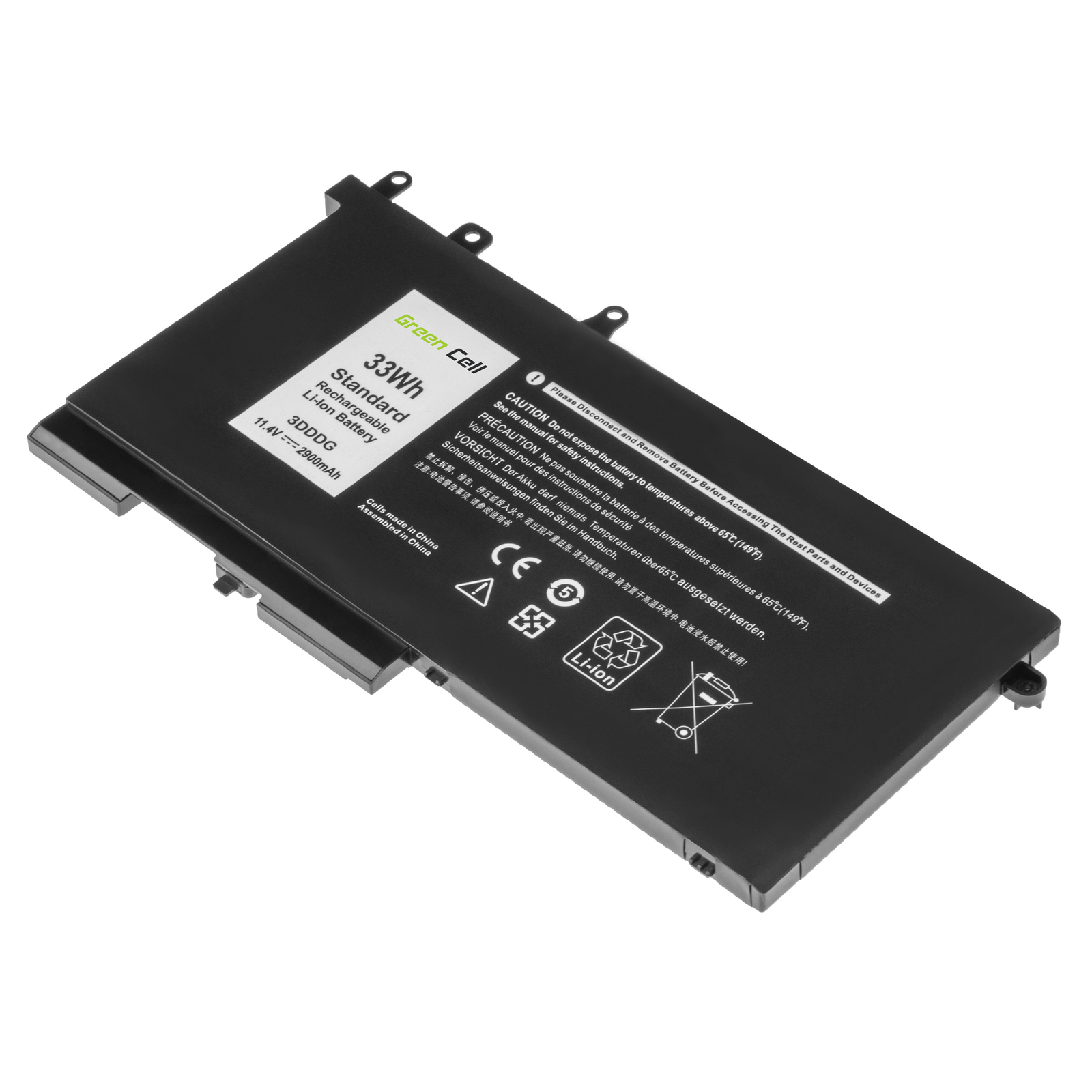 Greencell Laptop Battery 3DDDG for Dell Latitude 5280 5590 2900mAh