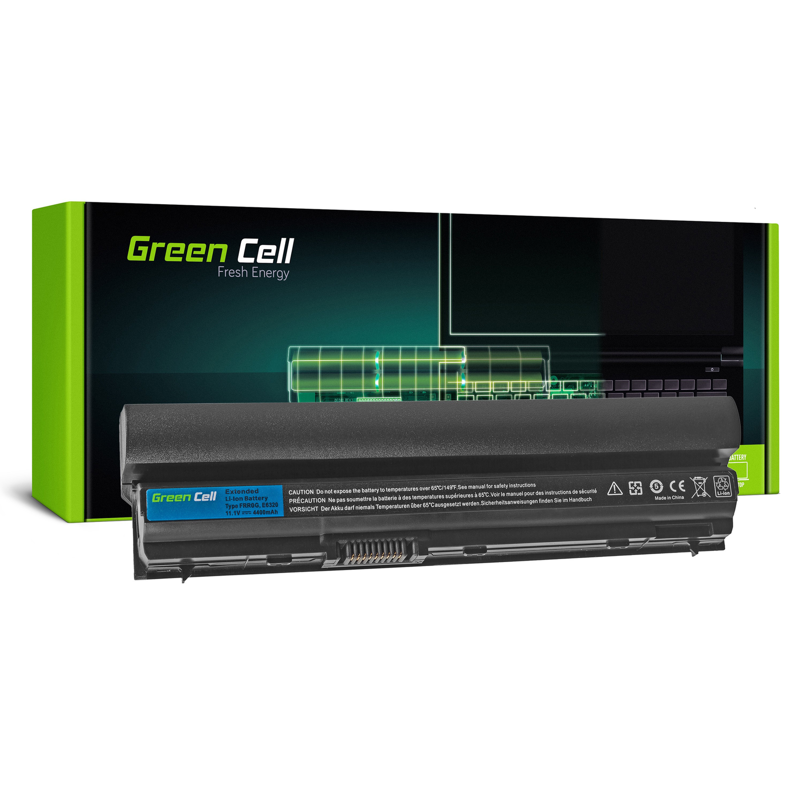 Greencell Laptop Battery for Latitude E6220 E6230 E6320 E6320 11.1V 4400mAh