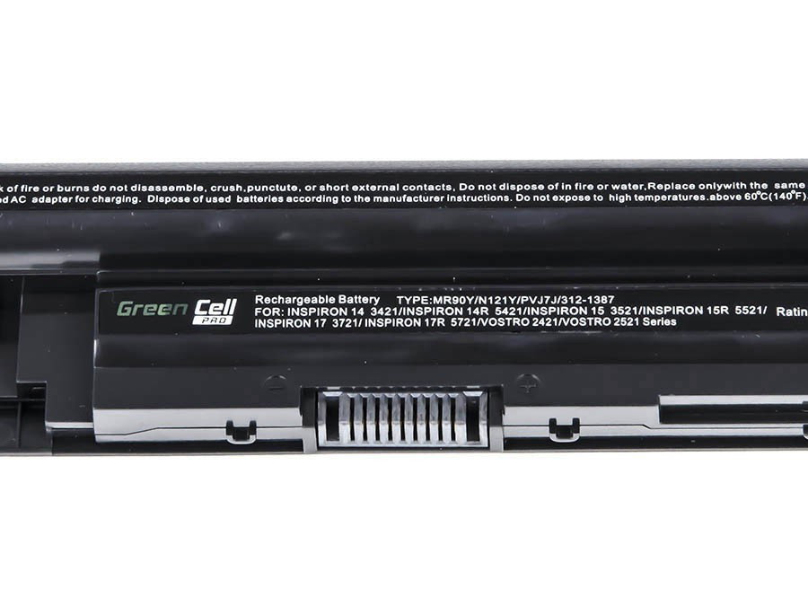 Greencell PRO Laptop Battery for Inspiron 3521 5521 5537 5721 11.1V 5200mAh