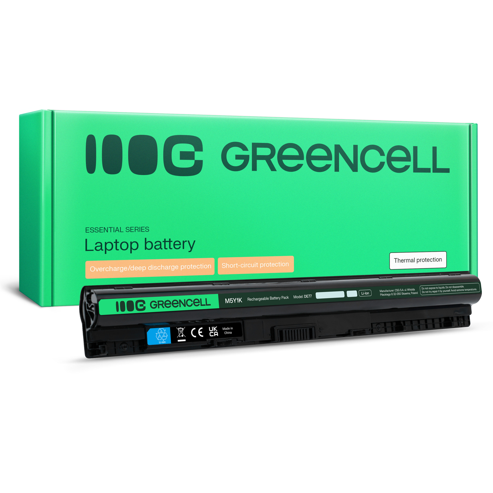 Greencell Laptop Battery for Inspiron 3451 3555 3558 5551 5552 14.4V 2200mAh