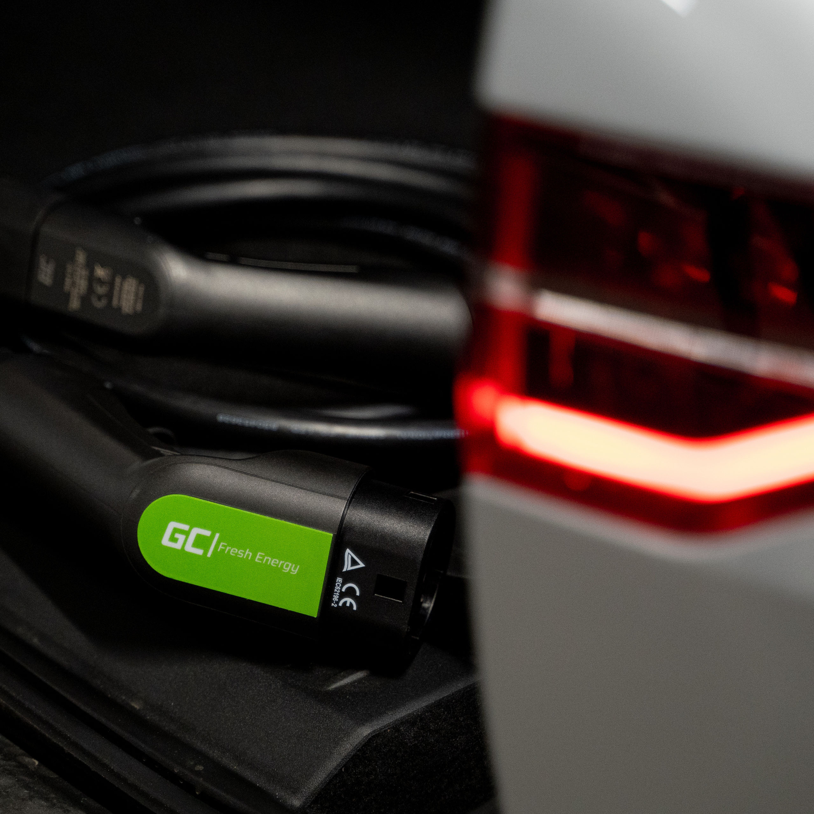 Greencell Charger Cable for E-Vehicle Type 2 3.6kW 16A 5m