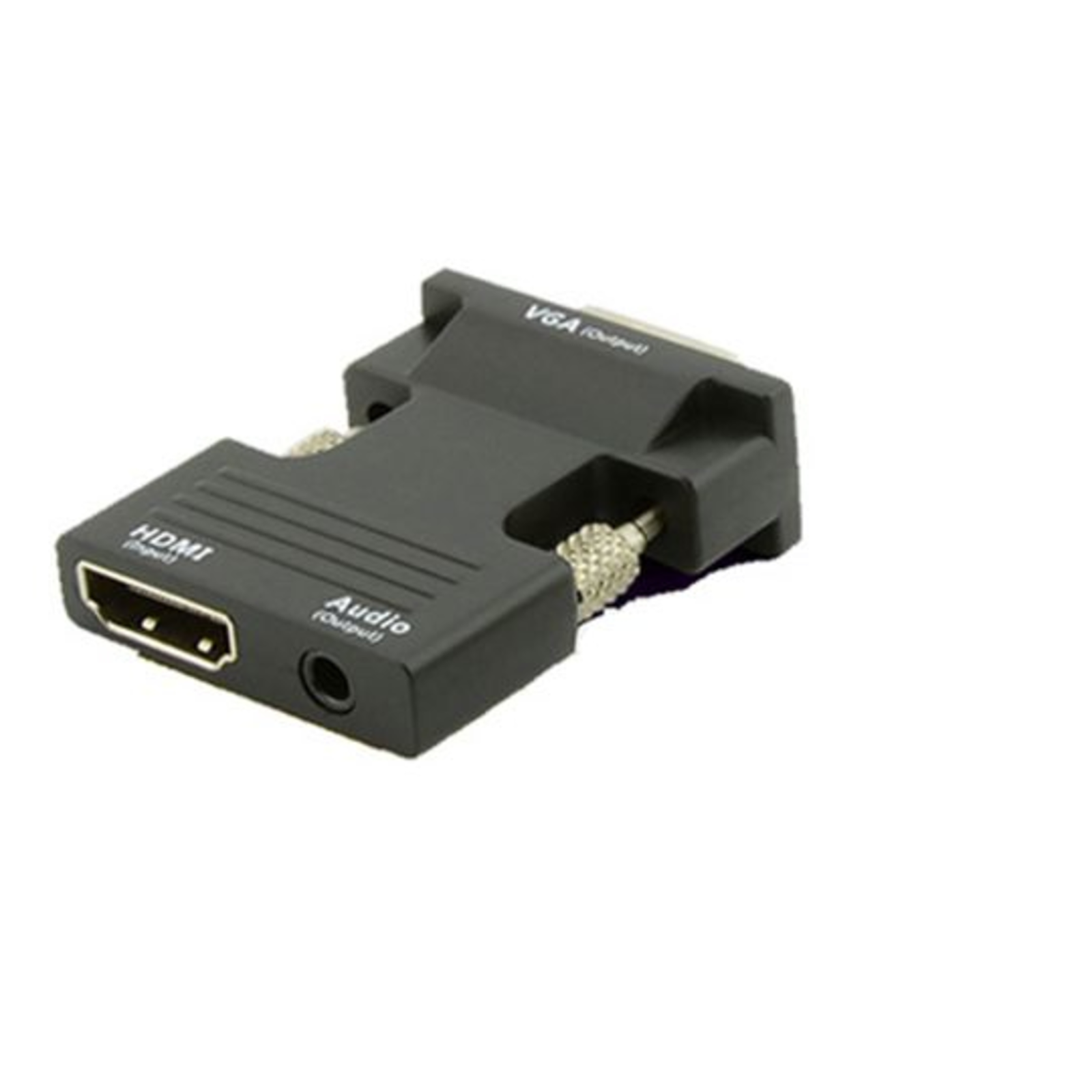 Micro Connect HDMI Female VGA Male Black