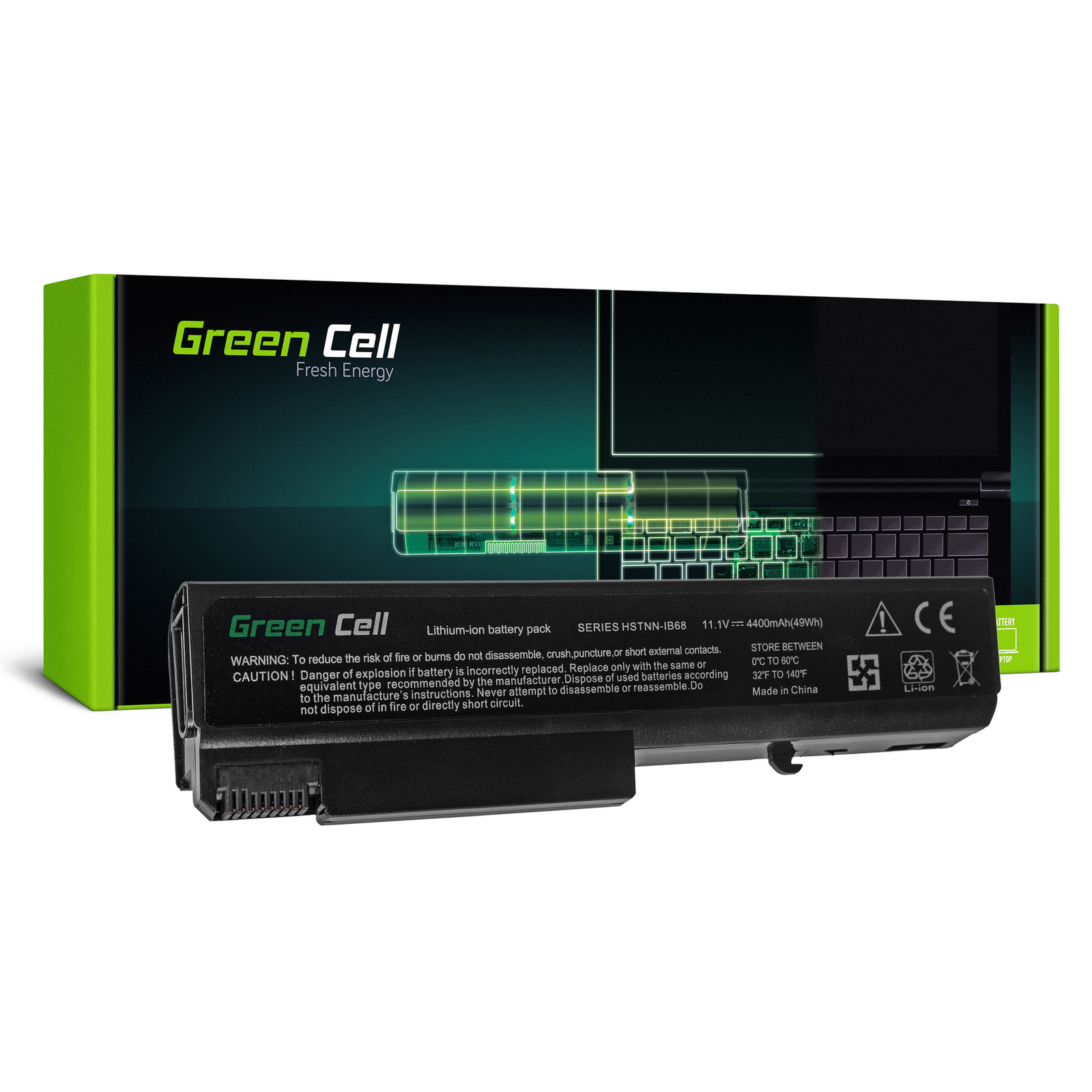 Greencell Laptop Battery for HP EliteBook 6930 ProBook 6400 6930 11.1V 4400mAh