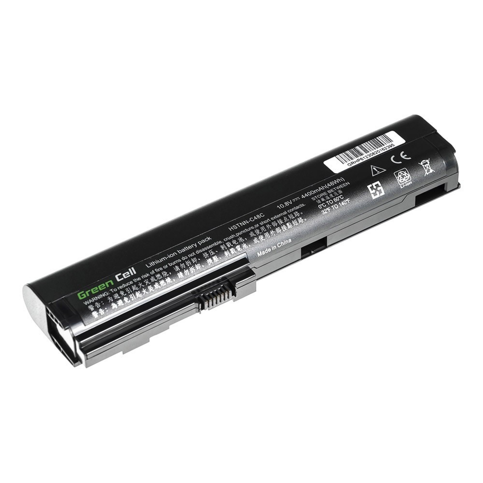Greencell Laptop Battery for HP EliteBook 2560p 2570p 11.1V 4400mAh