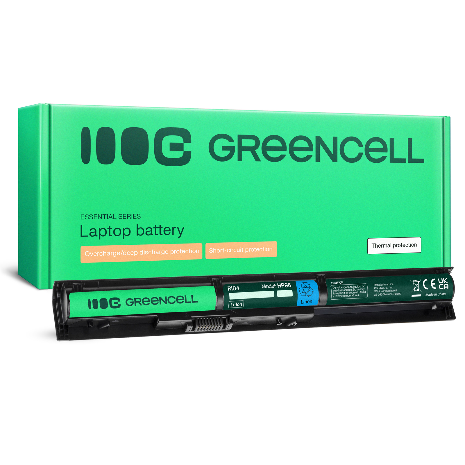 Greencell Laptop Battery for HP ProBook 450 470 G3 14.4V 2200mAh