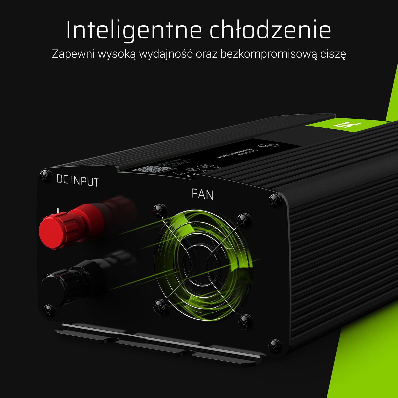 Greencell Car Voltage Inverter 12V to 230V 600W