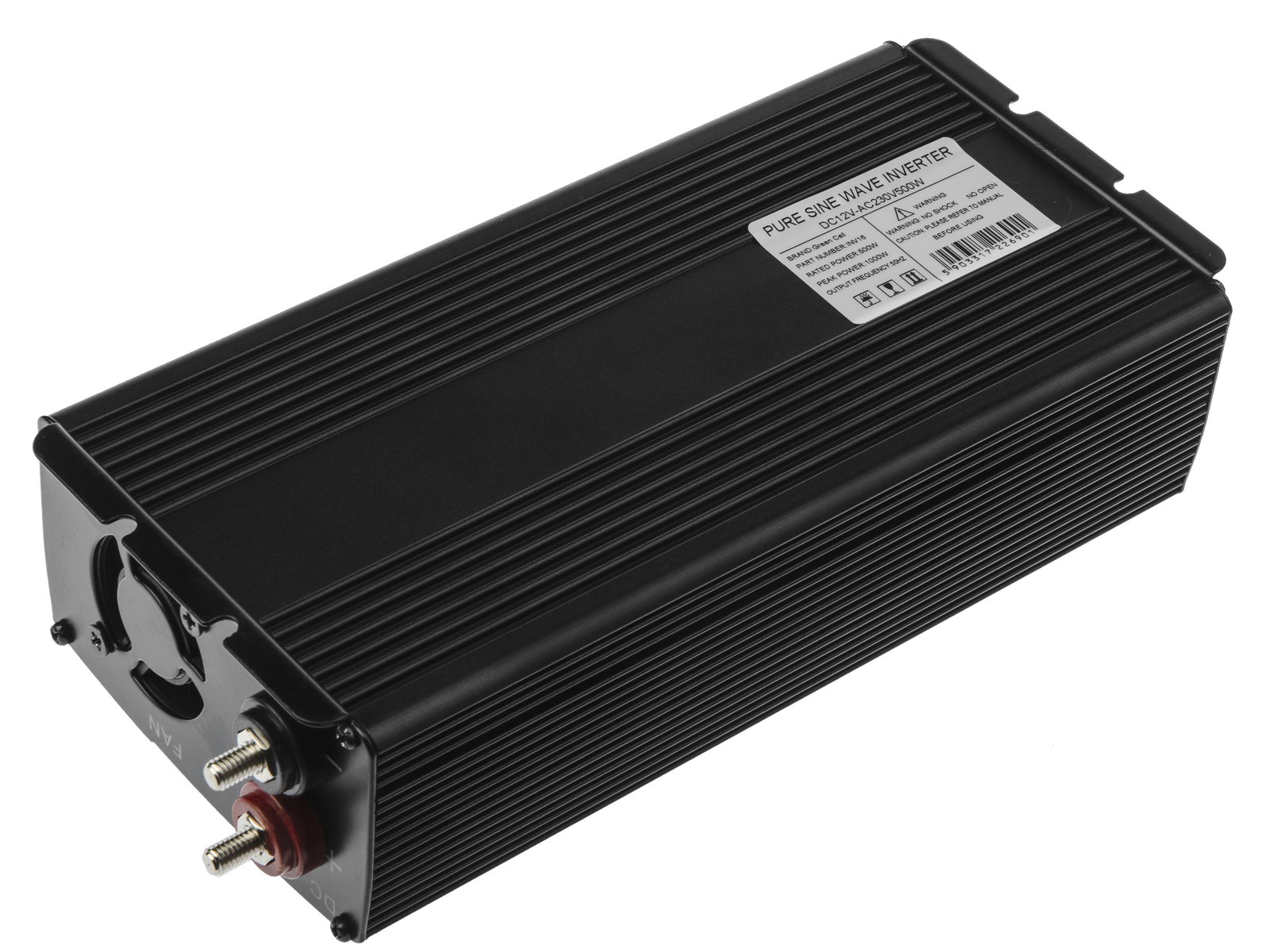 Greencell Car Voltage Inverter 12V to 230V 500W