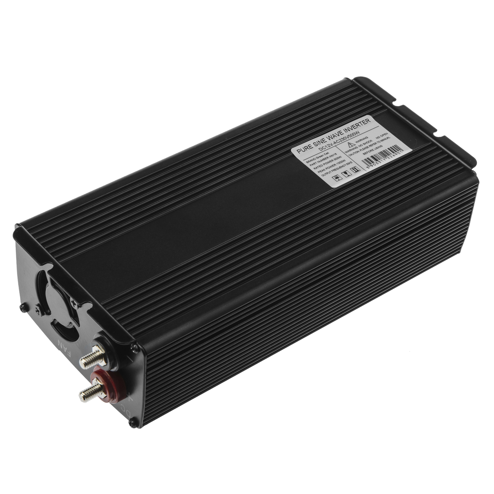 Greencell Car Voltage Inverter 12V to 230V 500W