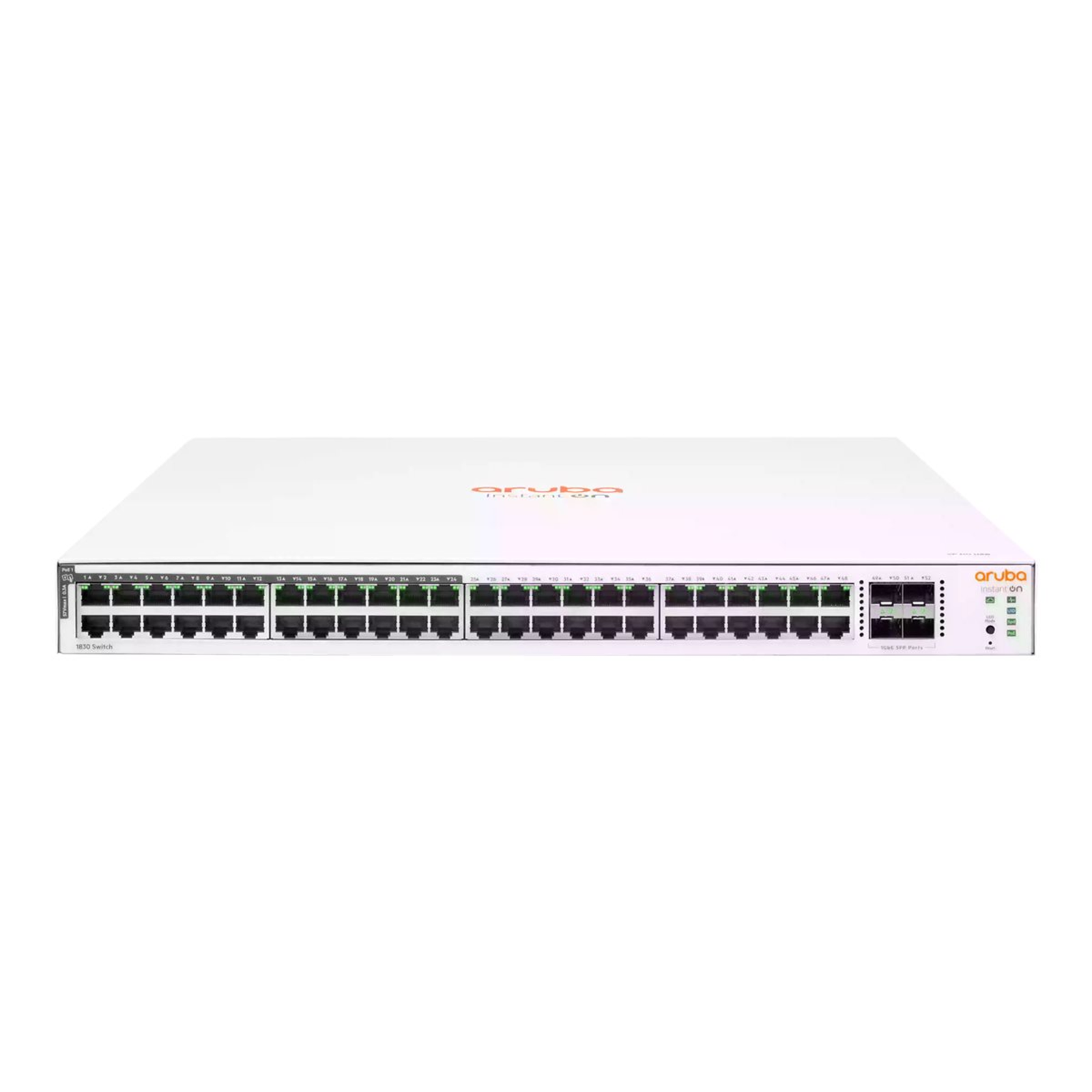 HPE Aruba Instant on 1830 48G 24p Class4 PoE 4SFP 370W Switch