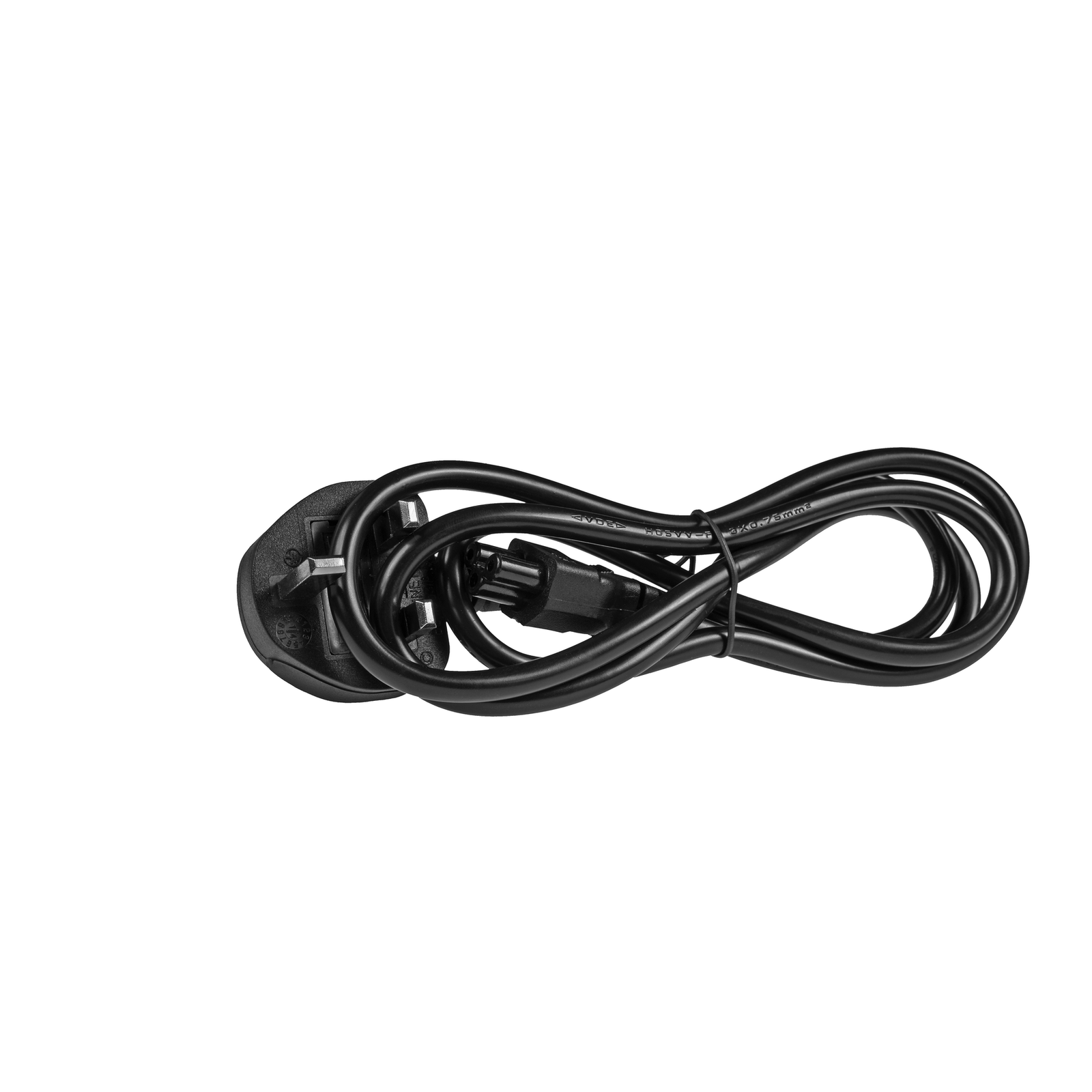 Greencell Power Cable for Notebook Chargers UK Version 3 Pin Clover 1.2m