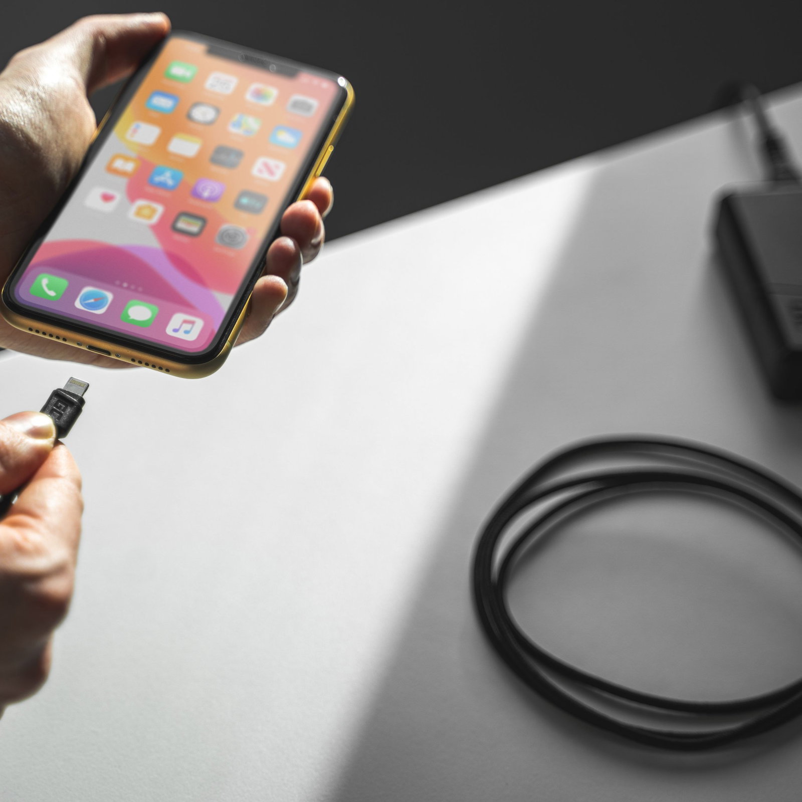 Greencell Powerstream Cable USB-A Micro USB Ultra Charge QC 2.4 200cm