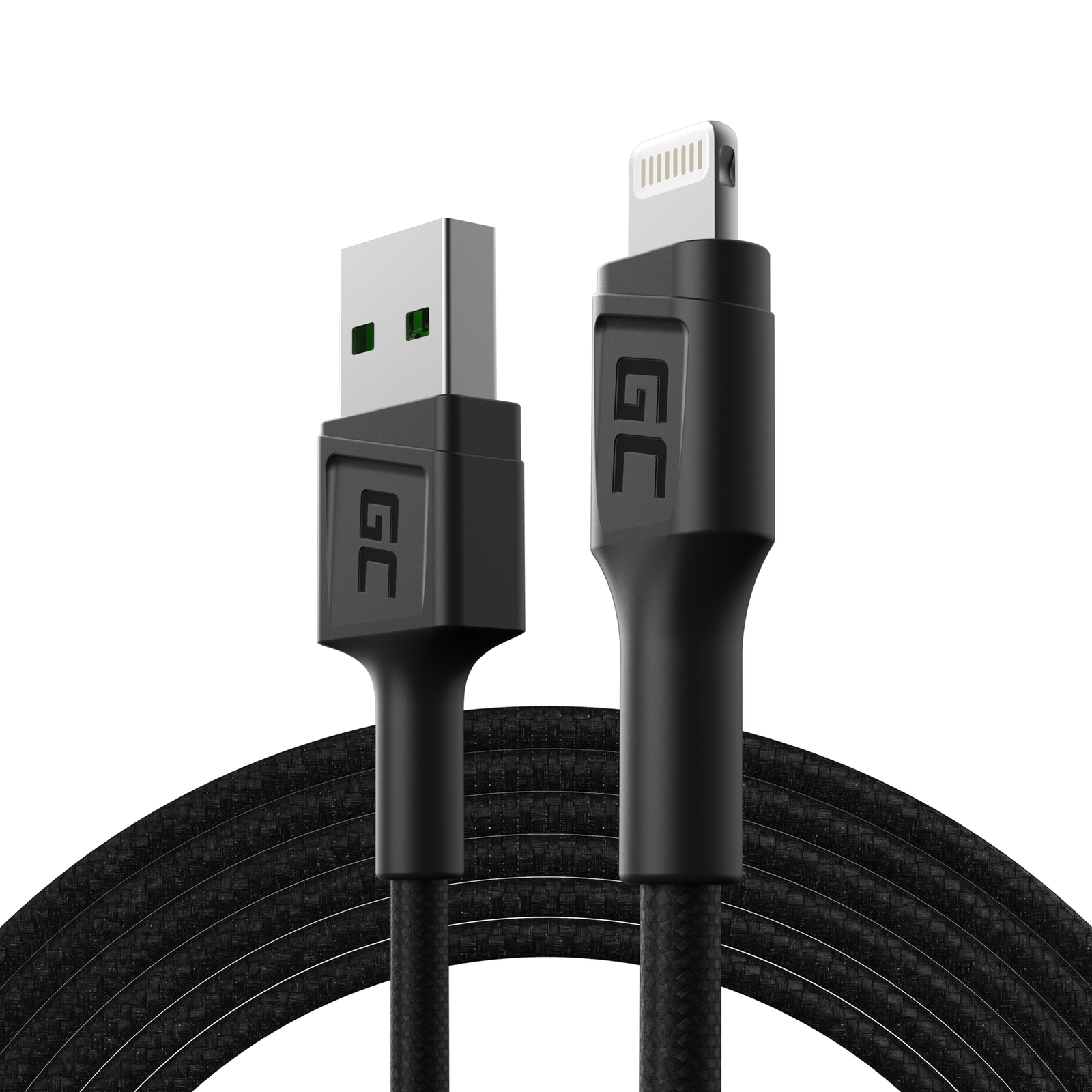 Greencell Powerstream Cable USB-A Micro USB Ultra Charge QC 2.4 200cm