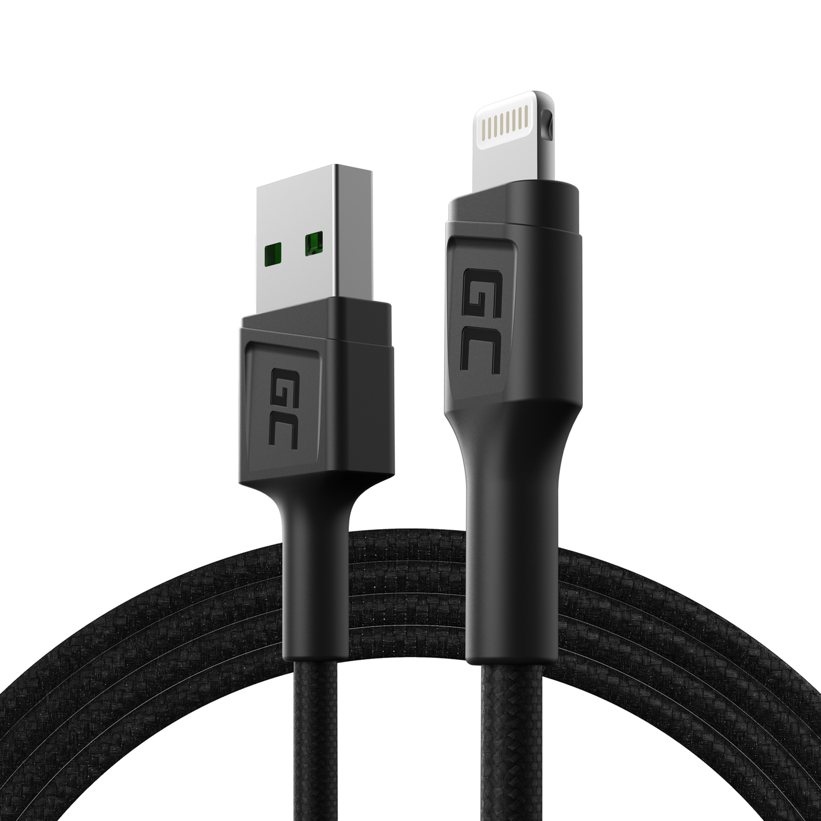 Greencell Powerstream Cable USB-A Micro USB Ultra Charge QC 2.4 120cm