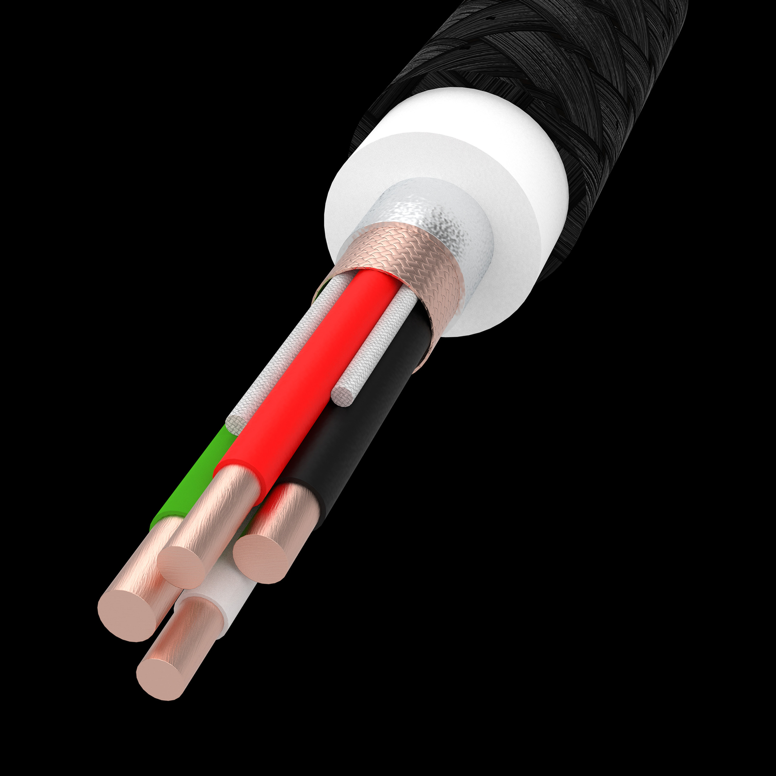 Greencell Powerstream Cable USB-A Micro USB Ultra Charge QC 3.0 120cm