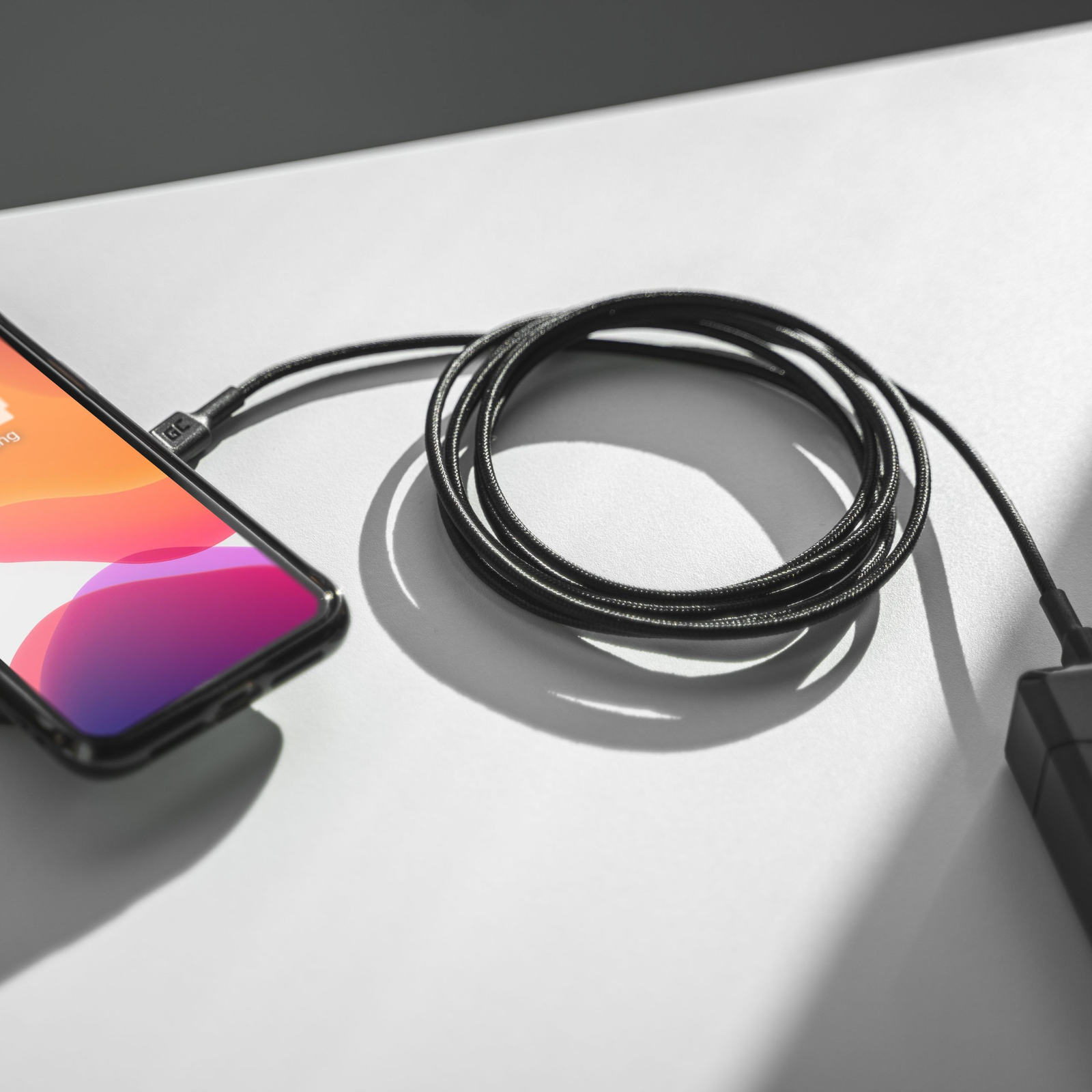 Greencell PowerStream Cable USB-C to USB-C QC 3.0 Ultra Charge 120cm