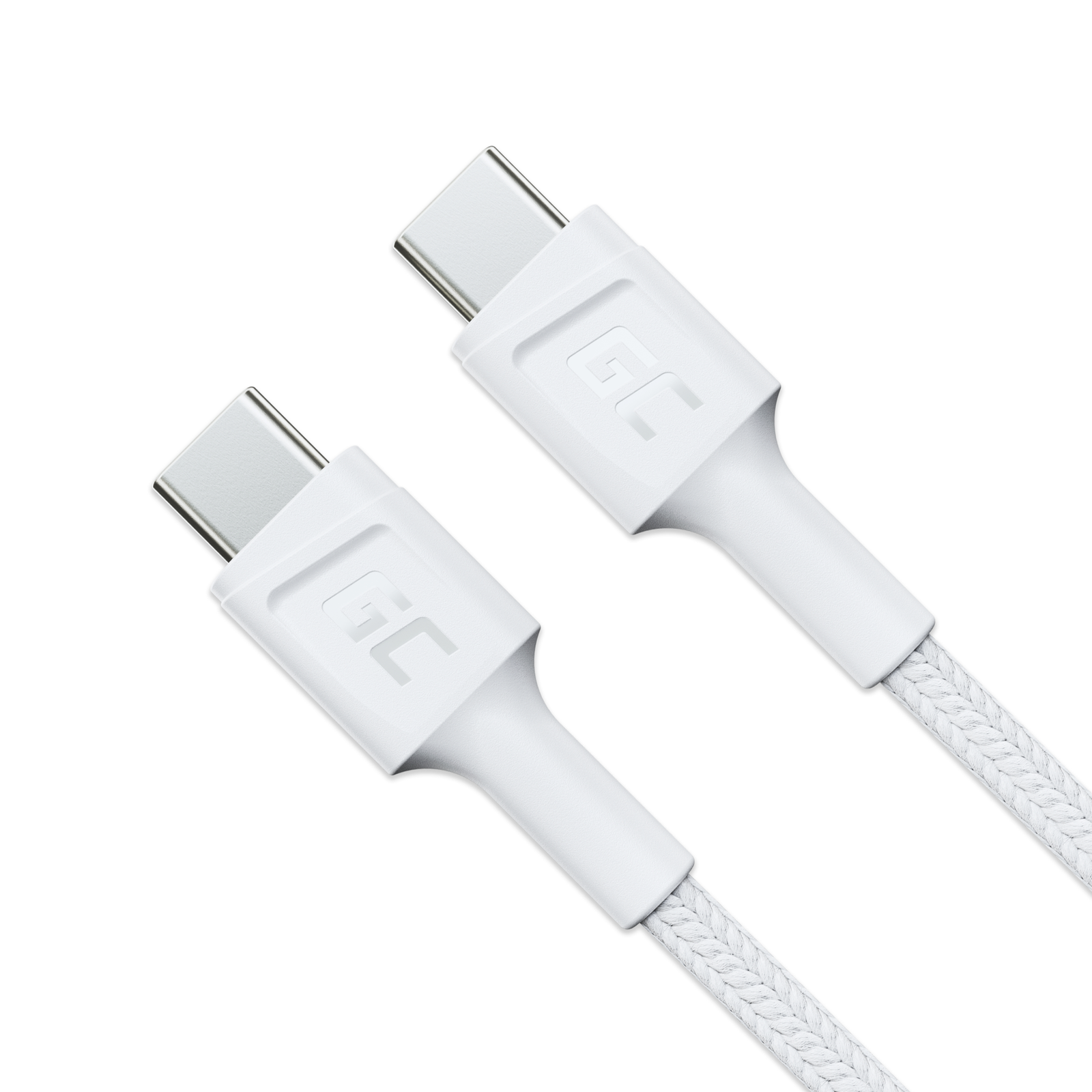 Greencell White USB-C Type C 30cm Power Delivery 60W QC 3.0