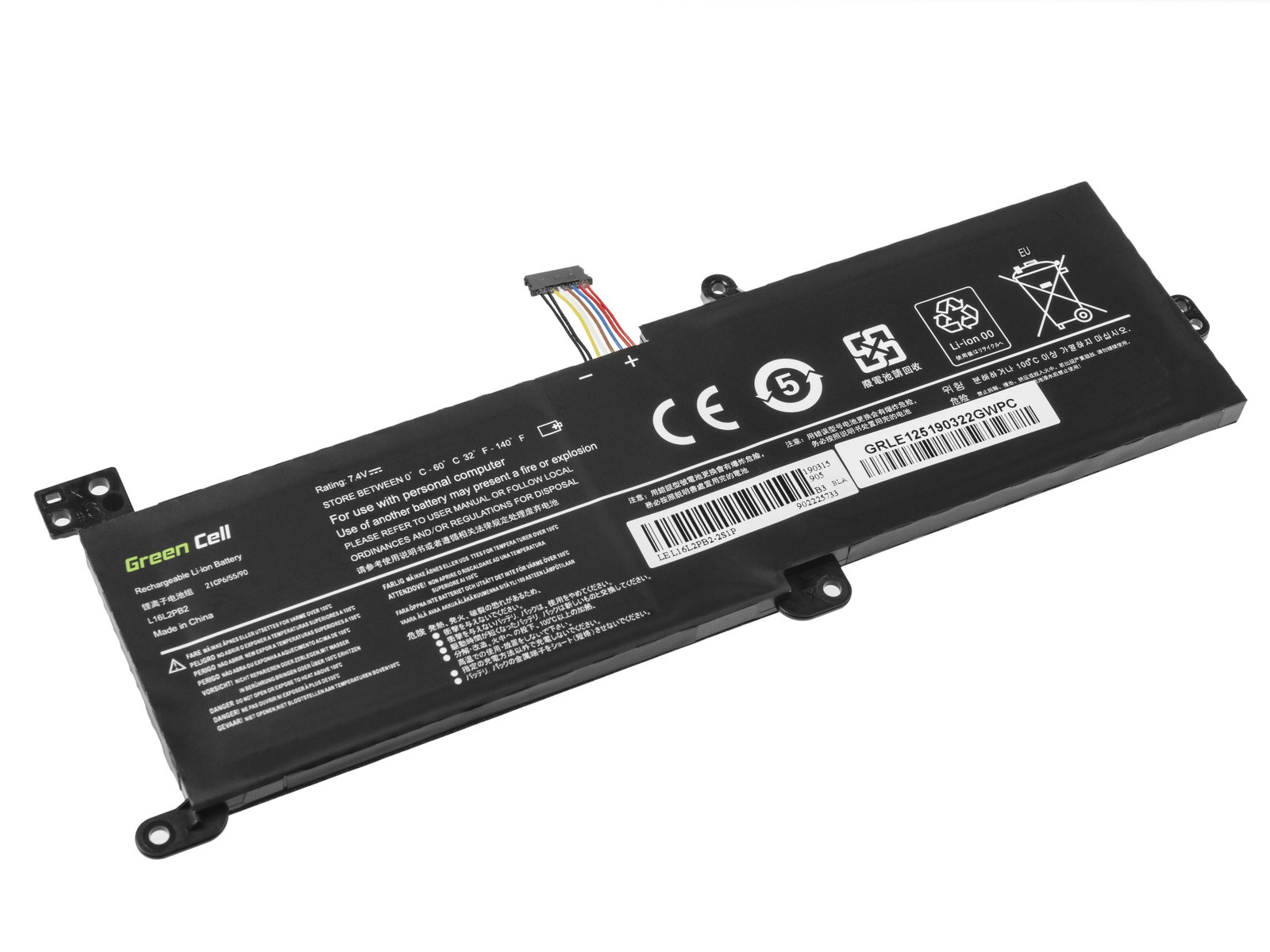 Greencell Laptop Battery for Lenovo IdeaPad 320-14IKB 320-15ABR 7.4V 3500mAh