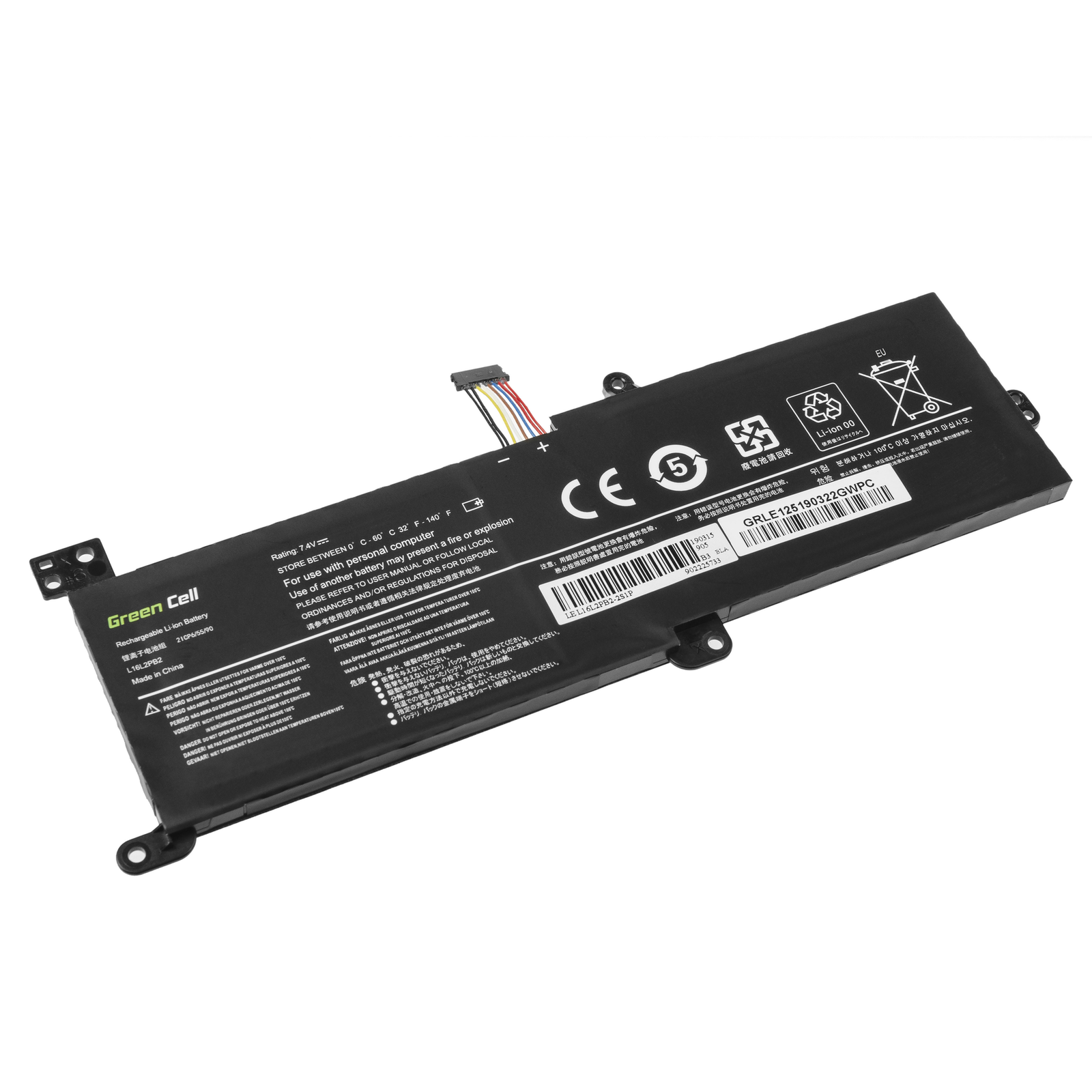 Greencell Laptop Battery for Lenovo IdeaPad 320-14IKB 320-15ABR 7.4V 3500mAh