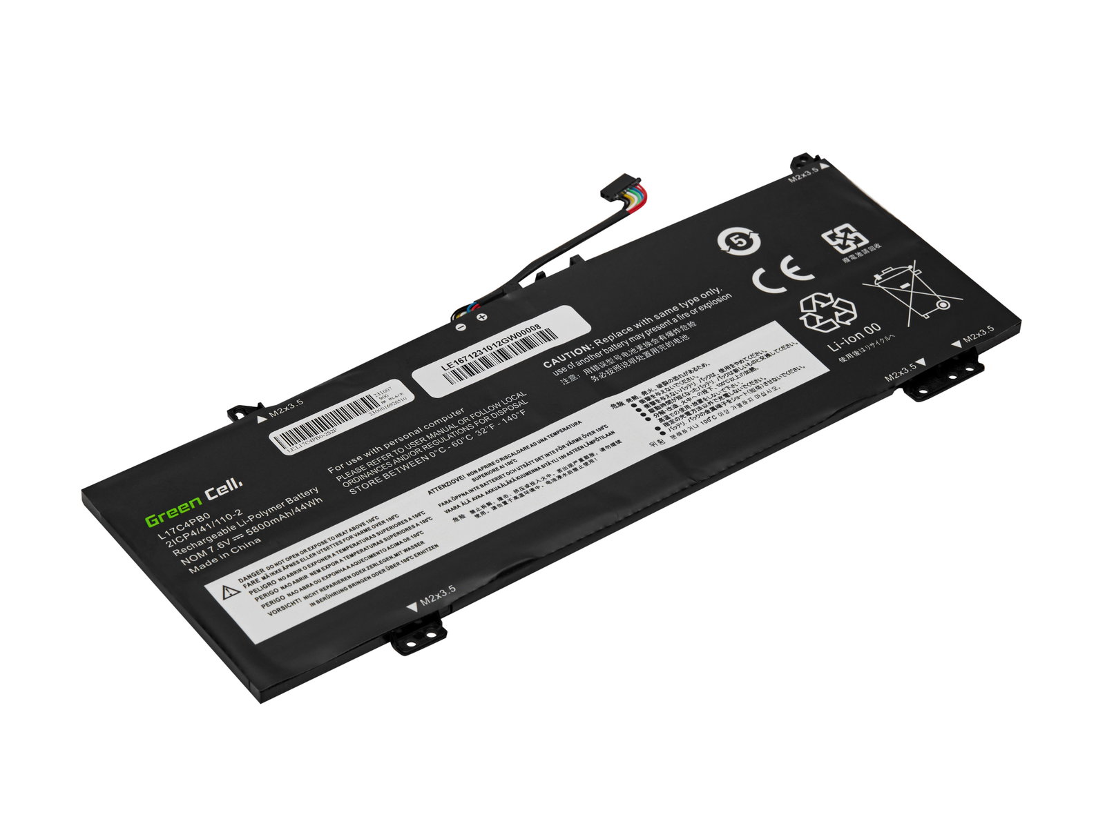 Greencell Laptop Battery for Lenovo IdeaPad 530S-14ARR 530S-14IKB Yoga 5800 MAh