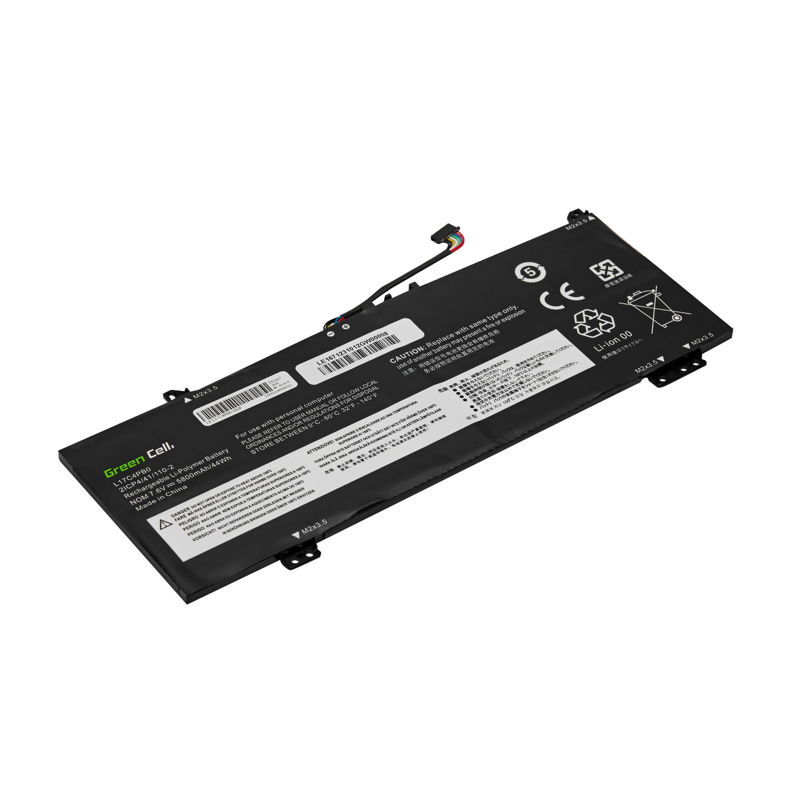 Greencell Laptop Battery for Lenovo IdeaPad 530S-14ARR 530S-14IKB Yoga 5800 MAh