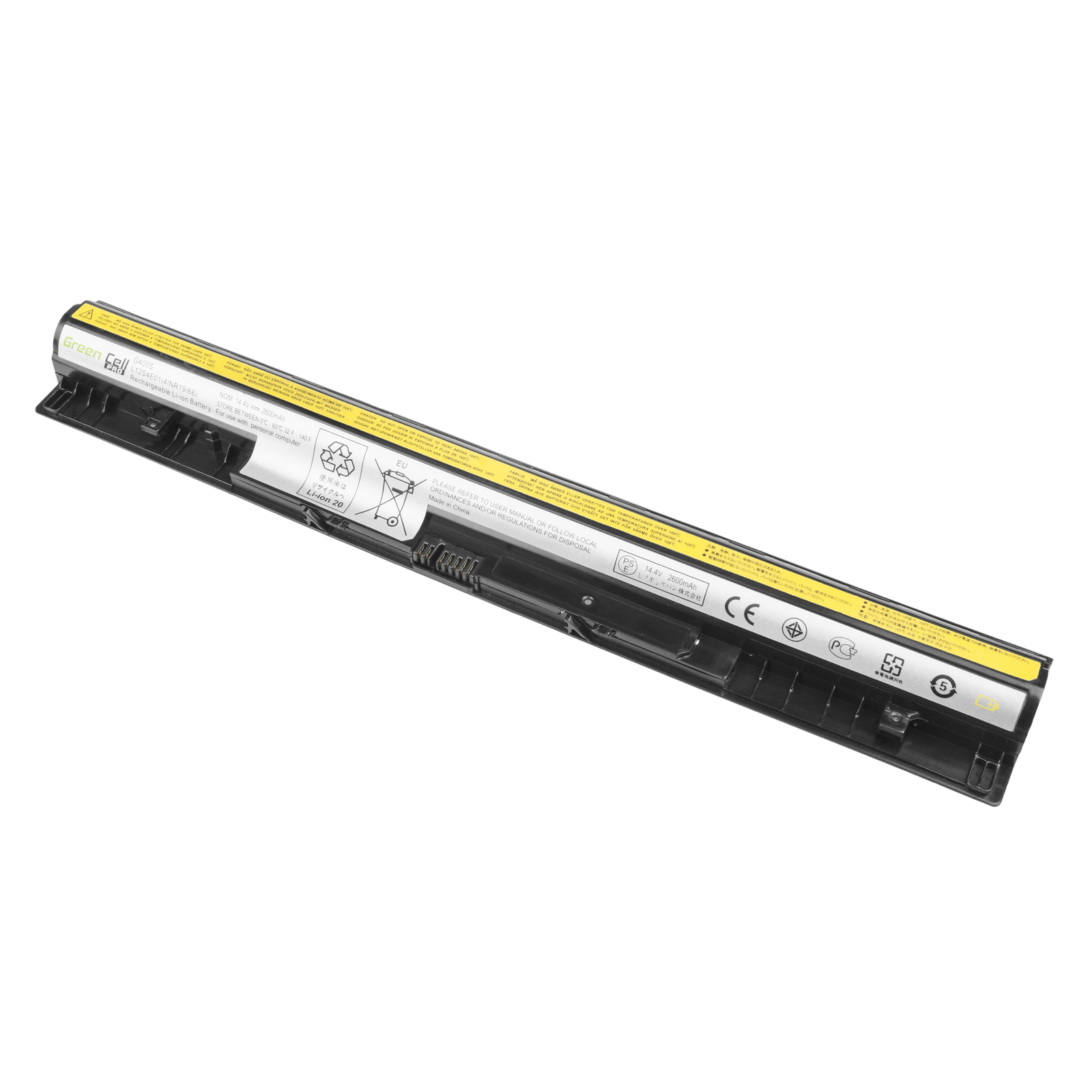 Greencell PRO Laptop Battery for Lenovo Essential G400s G405s G500 14.4V 2600mAh