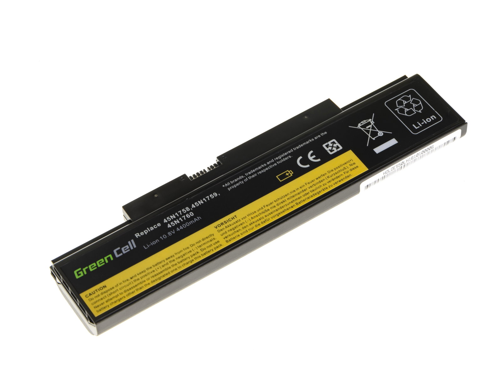Greencell Laptop Battery for Lenovo ThinkPad Edge E550 E550c E555 11.1V 4400mAh