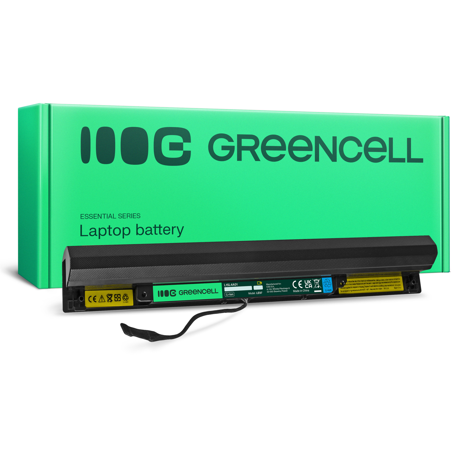 Greencell Laptop Battery for Lenovo B50-50 IdeaPad 100-14IBD 14.4V 2200mAh