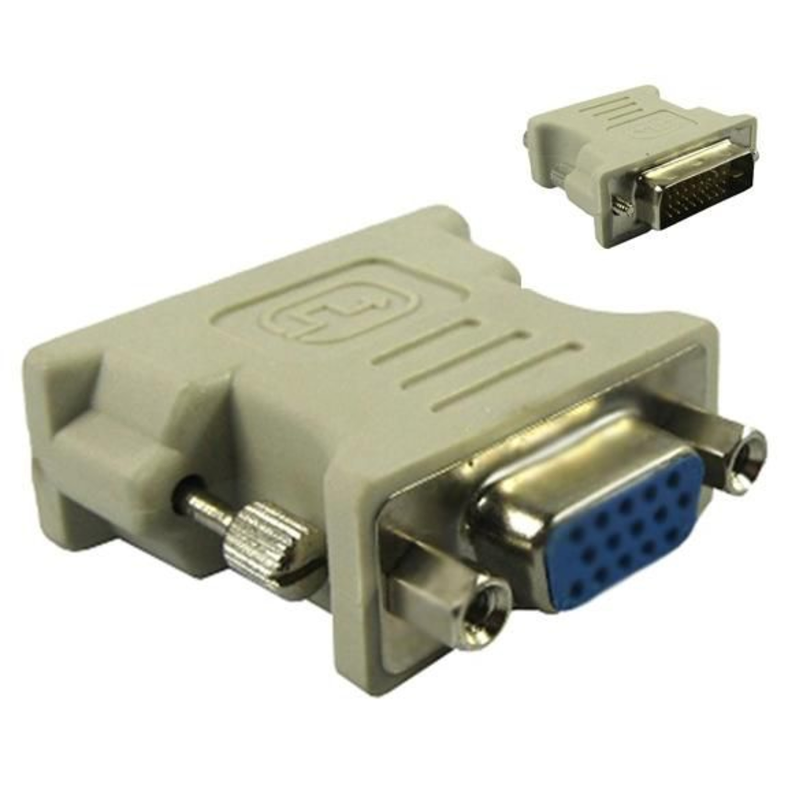 Micro Connect Adapter DVI-D Dual-Link to VGA 15-Pin