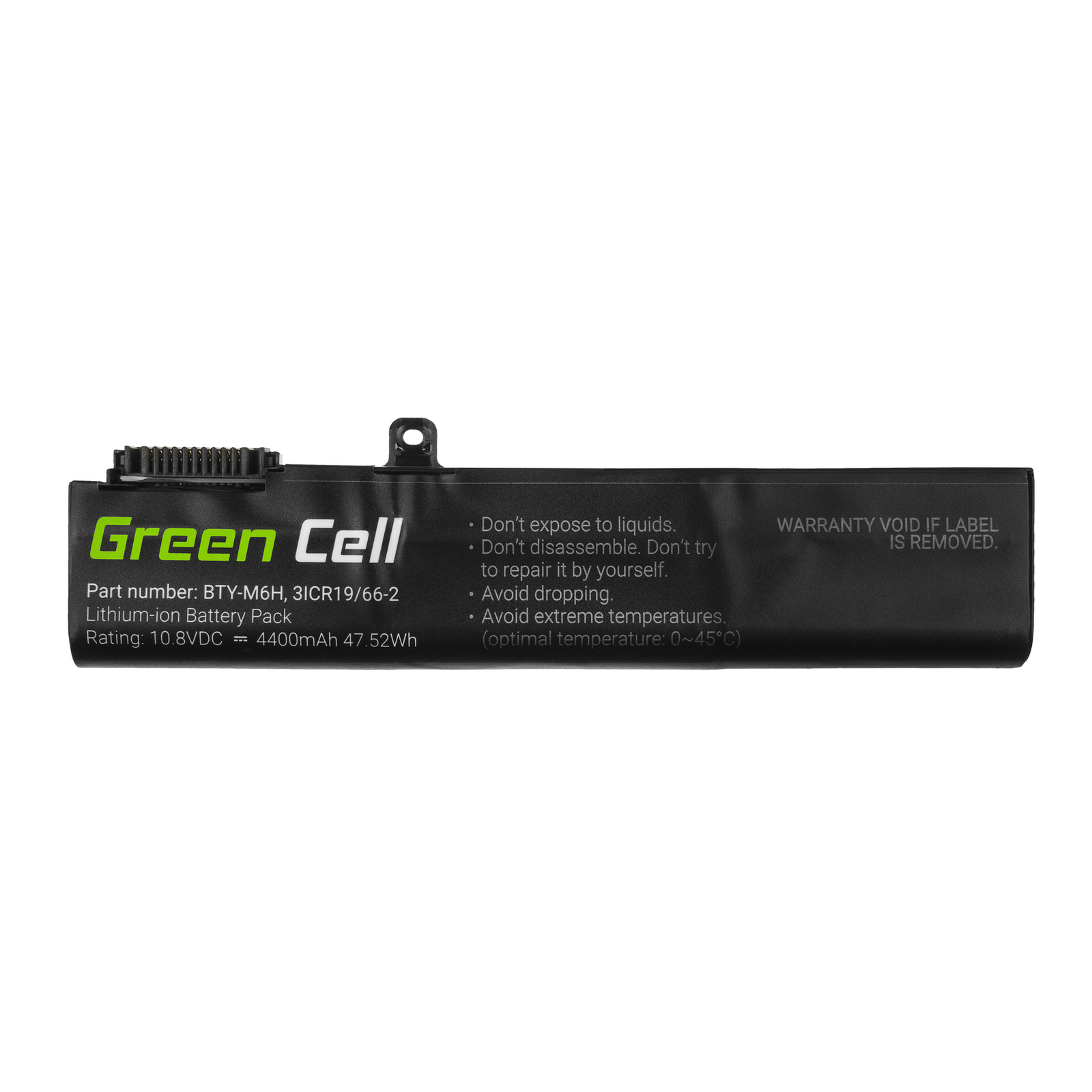 Greencell Laptop Battery BTY-M6H for MSI GE62 GE63 GE72 GE73 GE75 10.8V 4400mAh