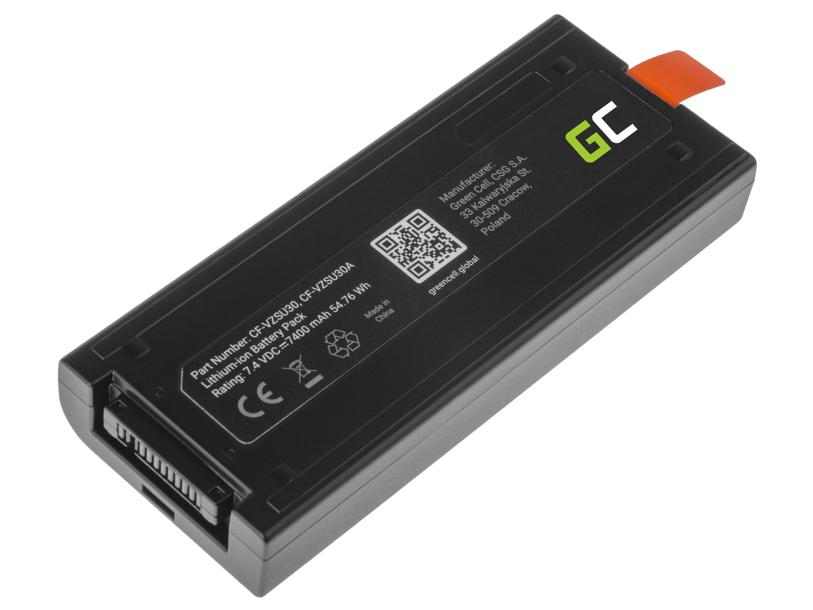 Greencell Laptop Battery for Panasonic Toughbook CF 18 7.6V 7400mAh