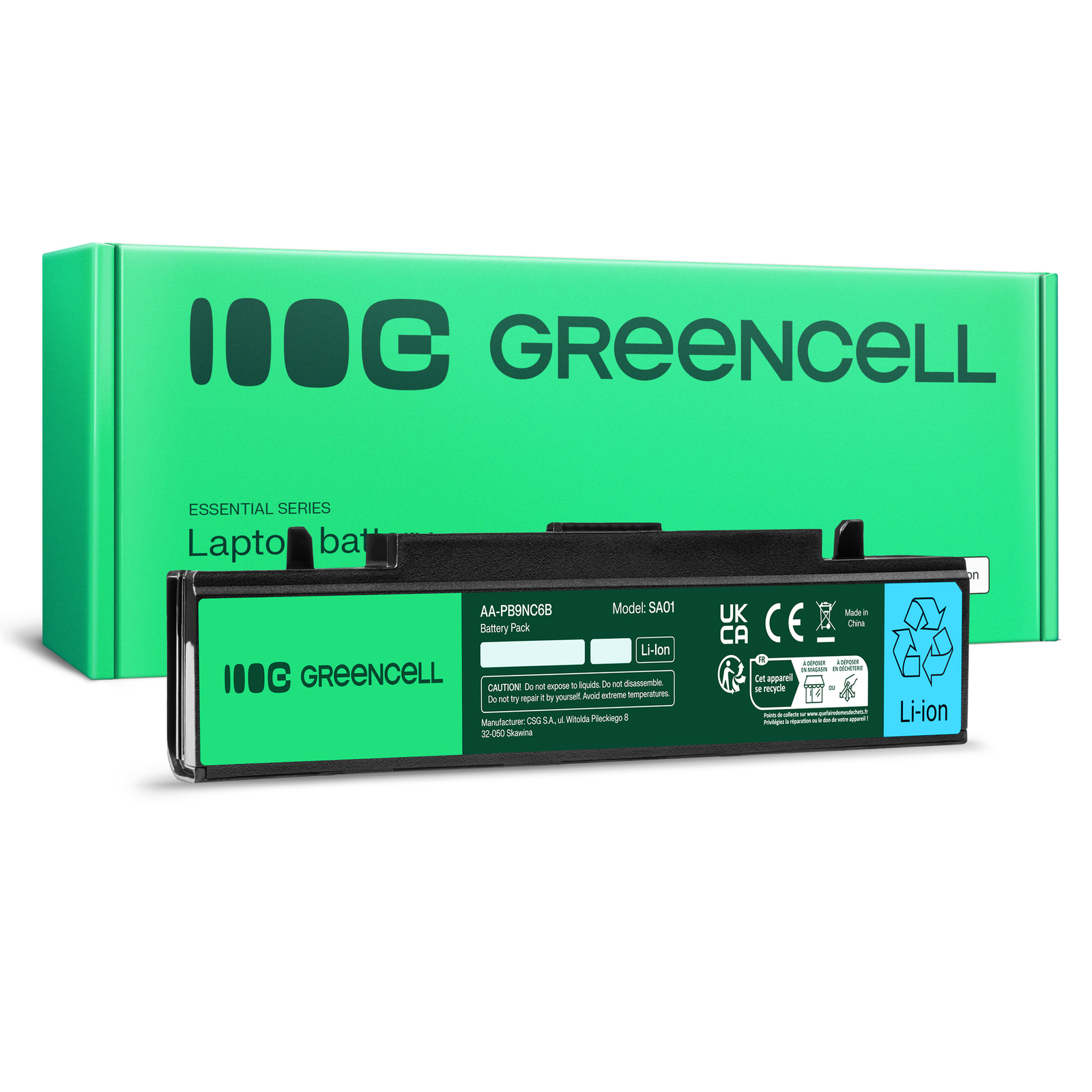 Greencell Laptop Battery for Samsung R519 R780 11.1V 4400mAh