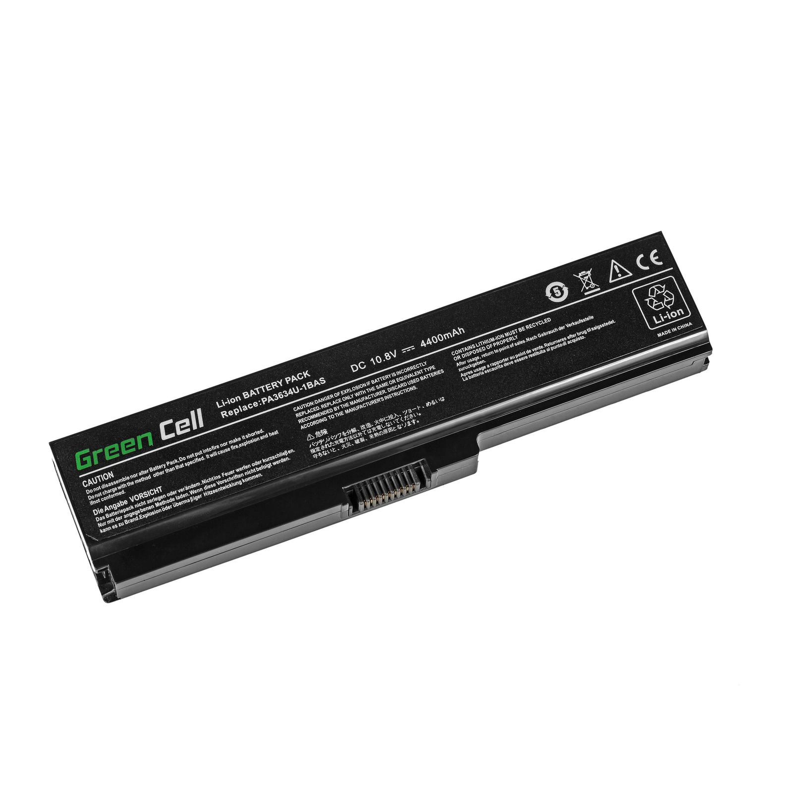 Greencell Laptop Battery for Toshiba Satellite A660 11.1V 4400mAh