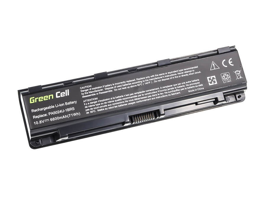 Greencell Laptop Battery for Toshiba Satellite C850 C855 C870 11.1V 6600mAh