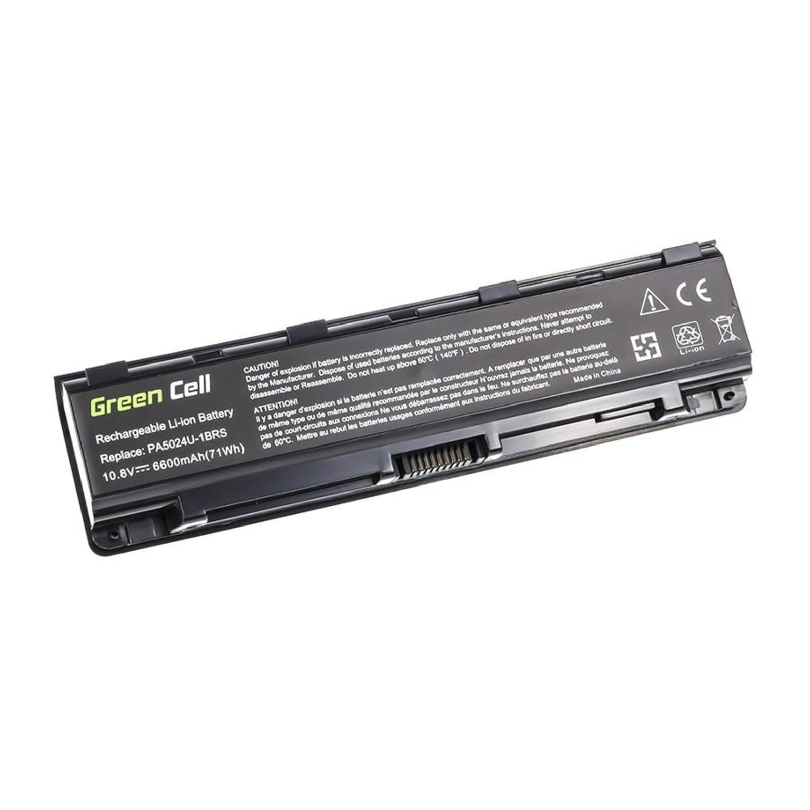 Greencell Laptop Battery for Toshiba Satellite C850 C855 C870 11.1V 6600mAh