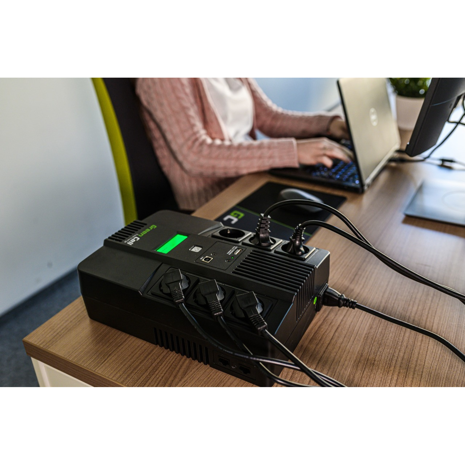 Greencell UPS AiO 600VA LCD