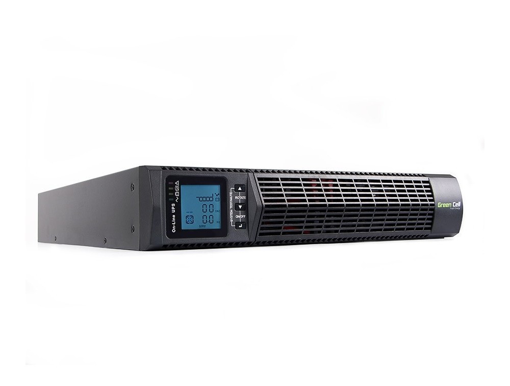 Greencell UPS Online RTII 2000VA LCD