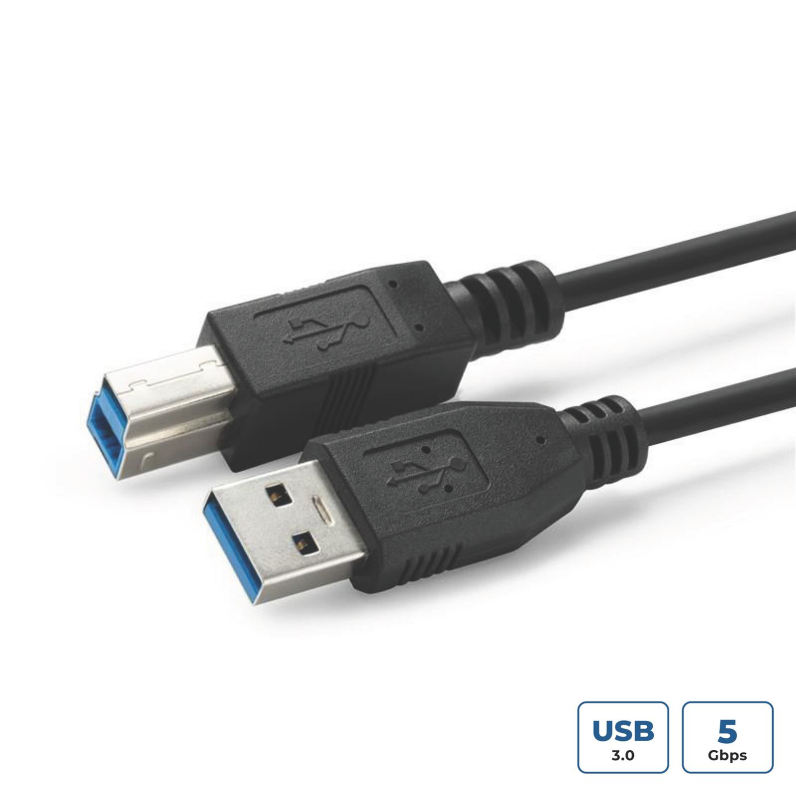 Micro Connect USB Cable USB Type B (M) to USB Type A (M) 5M