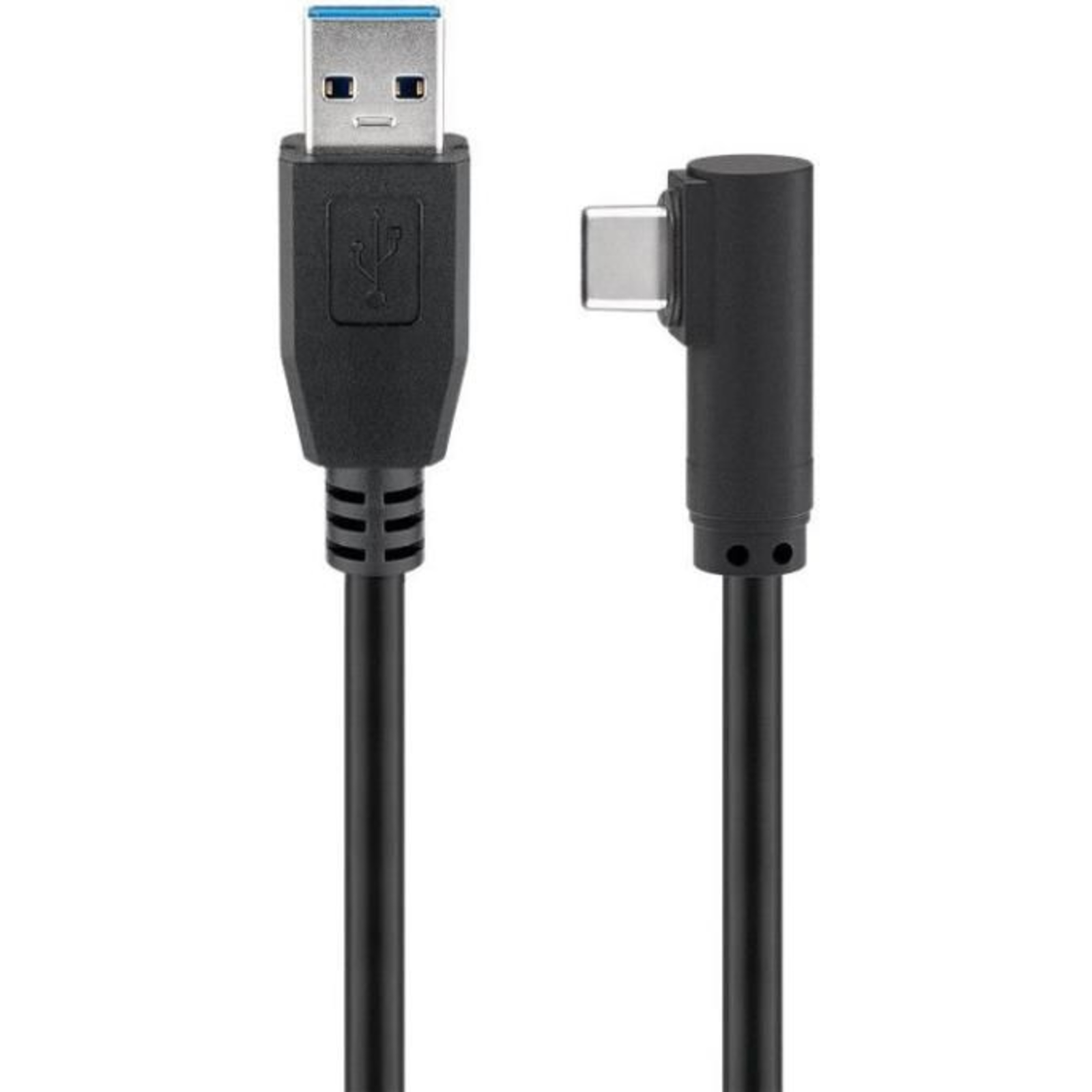 Micro Connect Cable USB-C to USB3.0 A 1m Black for Synching